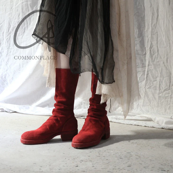 Guidi flip soft horse leather back zipper high boots 789Z - Image 5