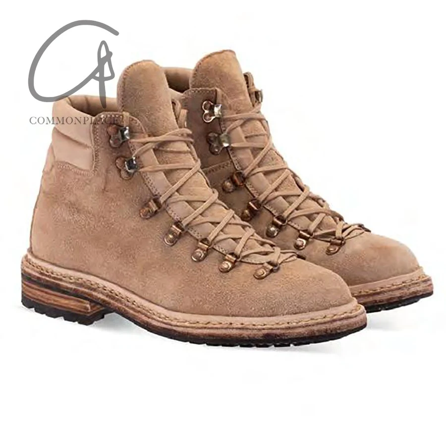GUIDI Horse Full Grain Lined Hiking Boots Polished Leather 19 Italy Artisan GD-19-CO166T (19 19M) - Image 5