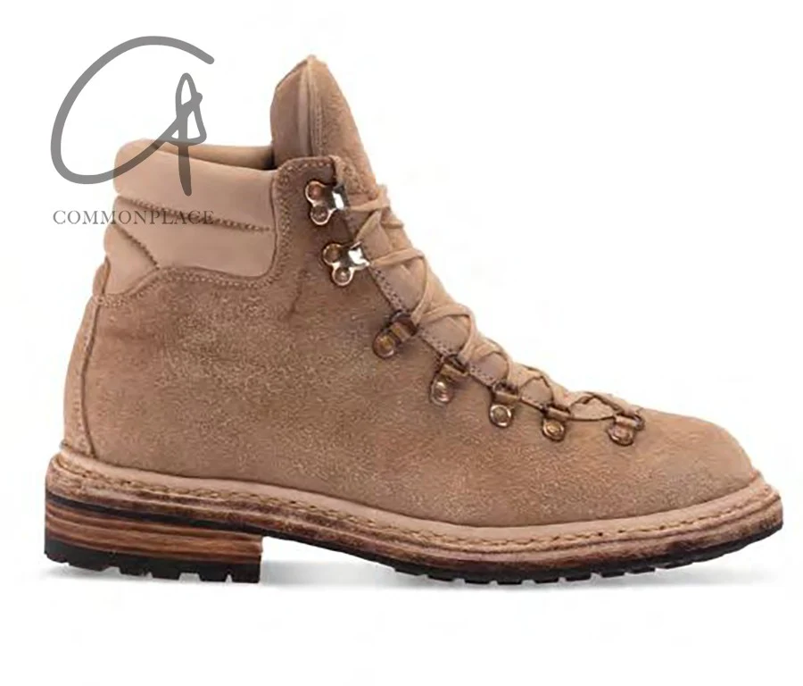 GUIDI Horse Full Grain Lined Hiking Boots Polished Leather 19 Italy Artisan GD-19-CO166T (19 19M) - Image 7