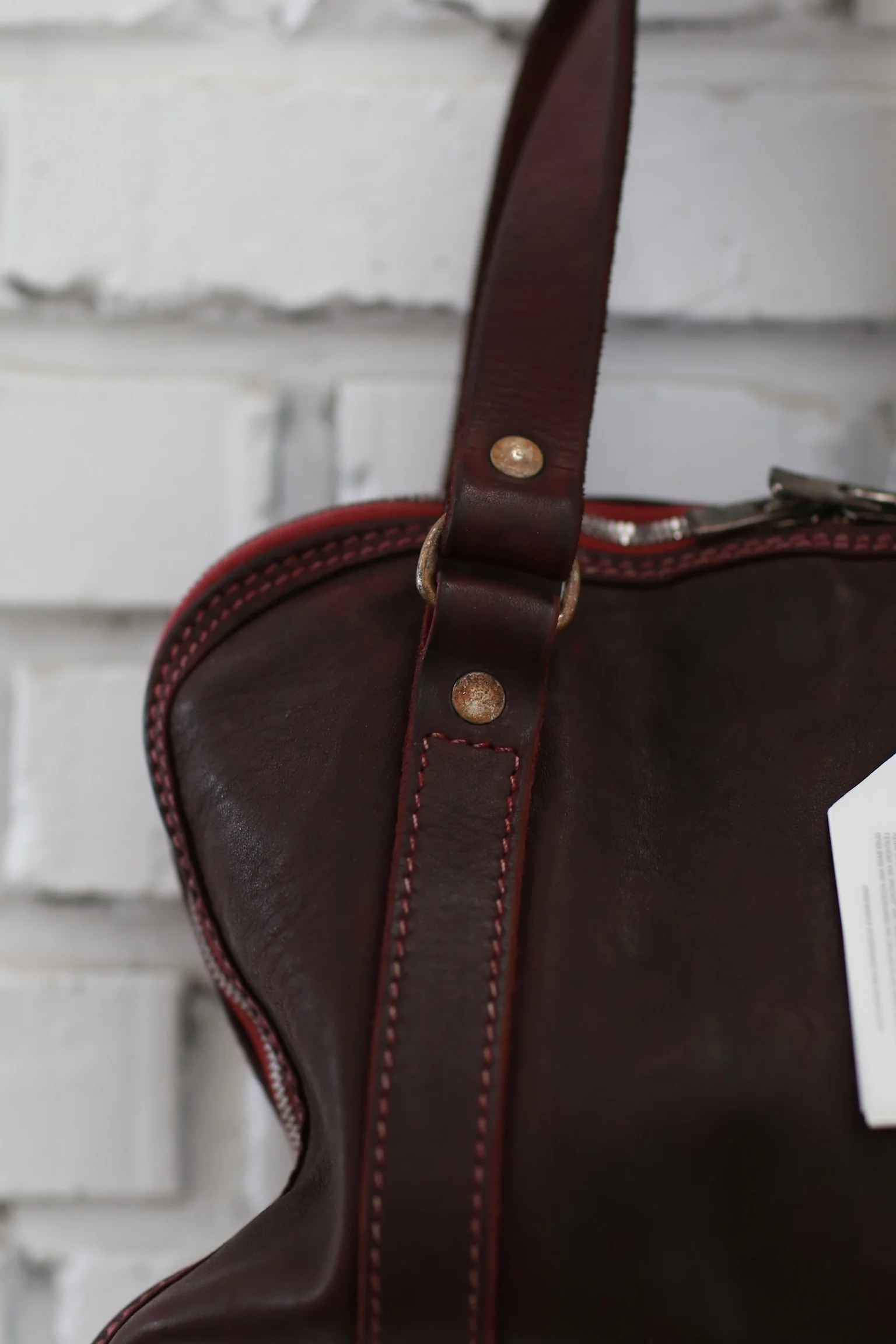 Guidi horse leather small handbag soft GB00 Italian handmade GD-GB00-CV23T - Image 3