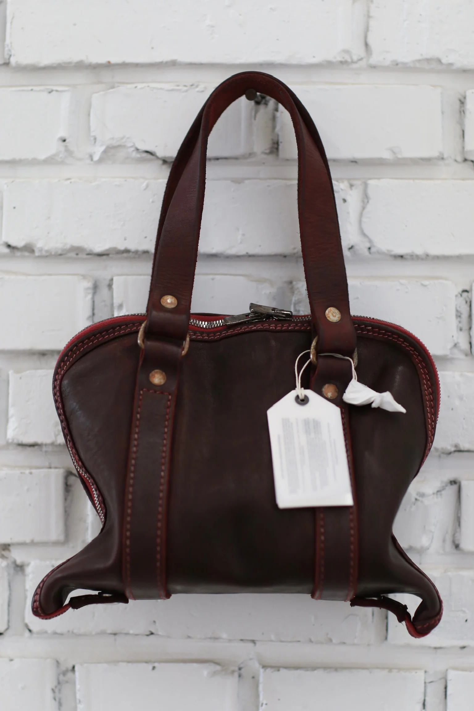 Guidi horse leather small handbag soft GB00 Italian handmade GD-GB00-CV23T - Image 4