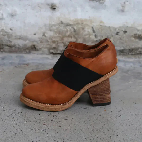 Guidi horse skin elastic slanting heel shoes 6003E CV58T - Image 3