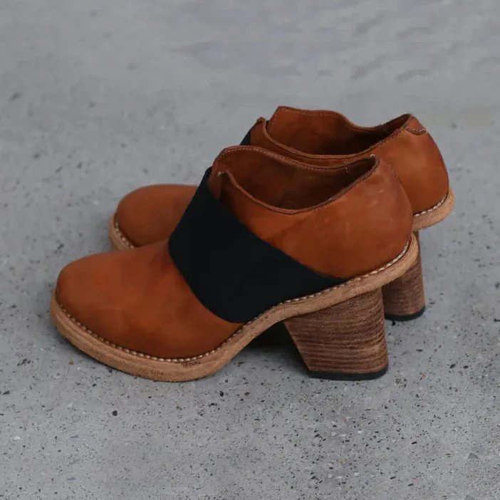 Guidi horse skin elastic slanting heel shoes 6003E CV58T - Image 4