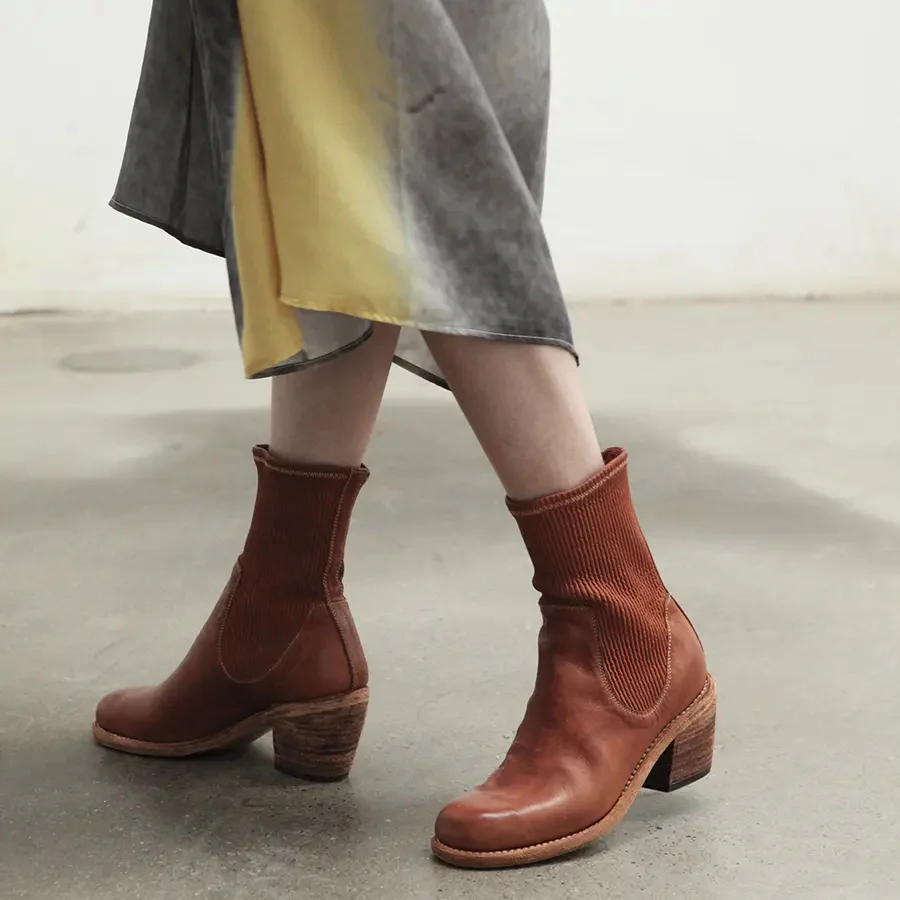 GUIDI kangaroo skin Cuban shoes high heel SB96D CV58T - Image 5