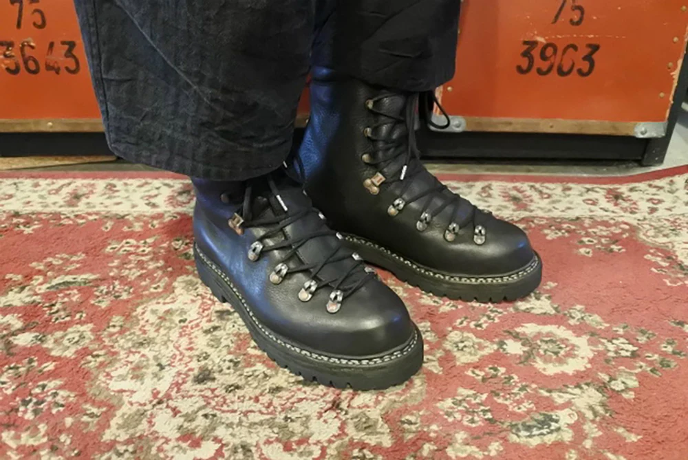 Guidi Modulated Calf Full Grain Hiking Boots 20 Handmade in Italy GD-20-HEI Black - Image 16