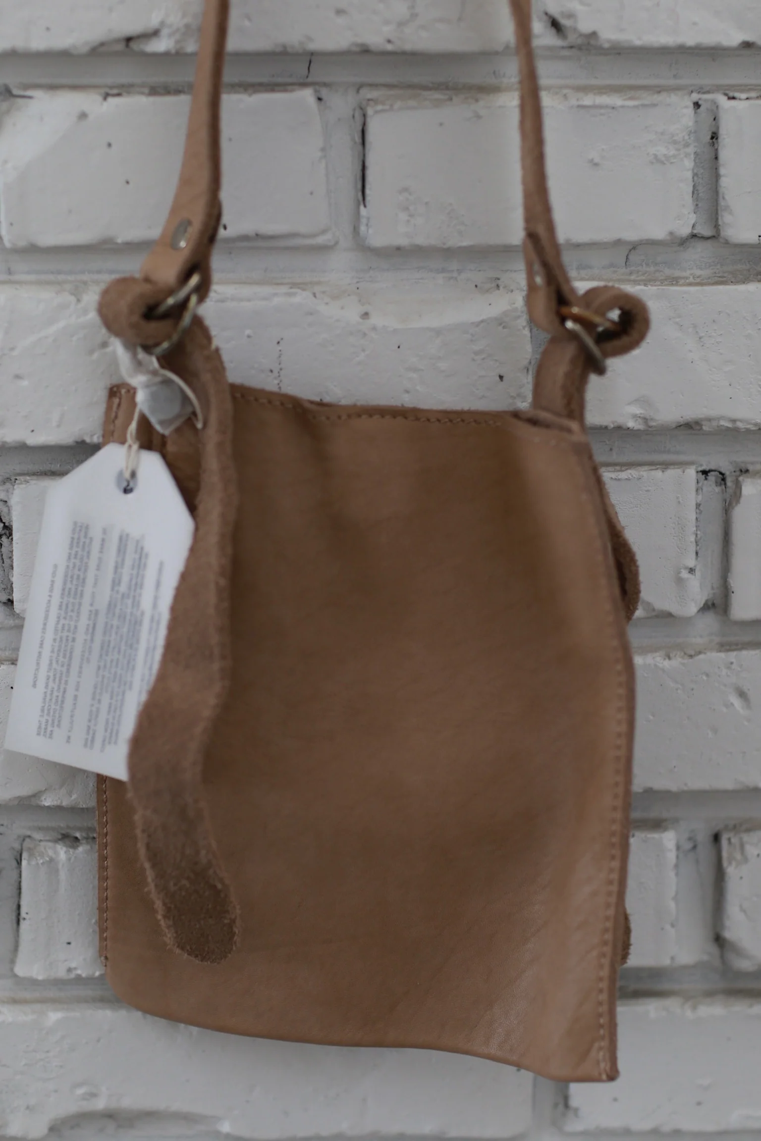 GUIDI Soft Horse Leather Full Grain Flat Crossbody Bag FT1 Italy Artisan GD-FT1-CO166T - Image 3