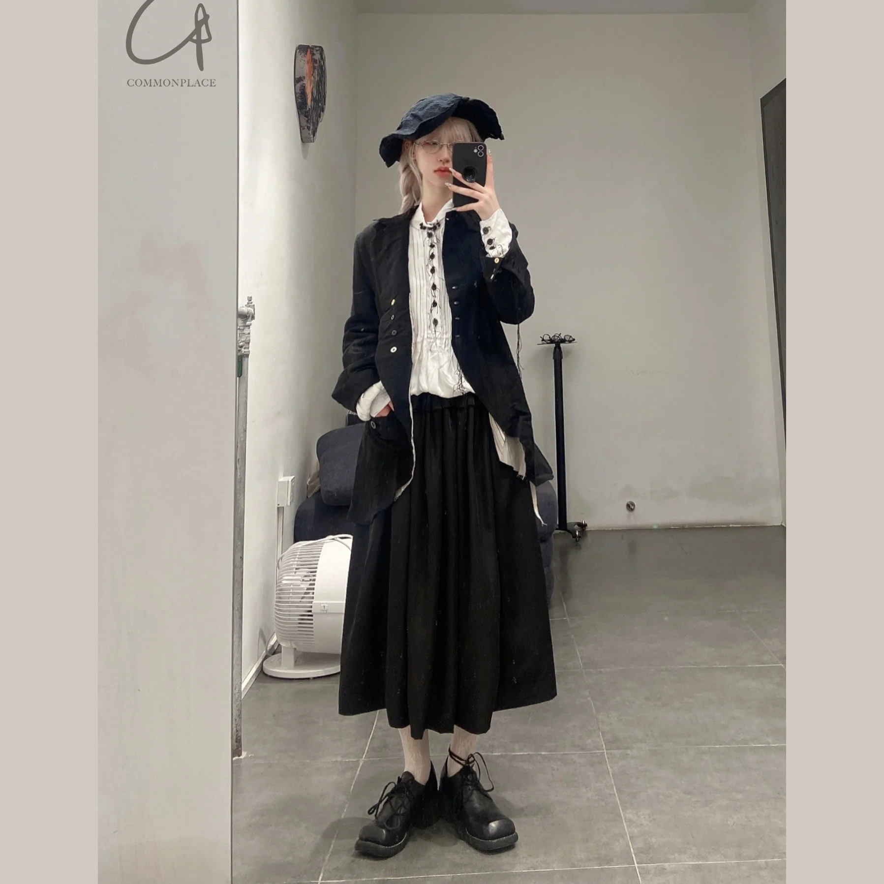 Guidi 9082 horse leather derby lace-up high heel square toe shoes Italy pure handmade GD-9082-HEI black - Image 12
