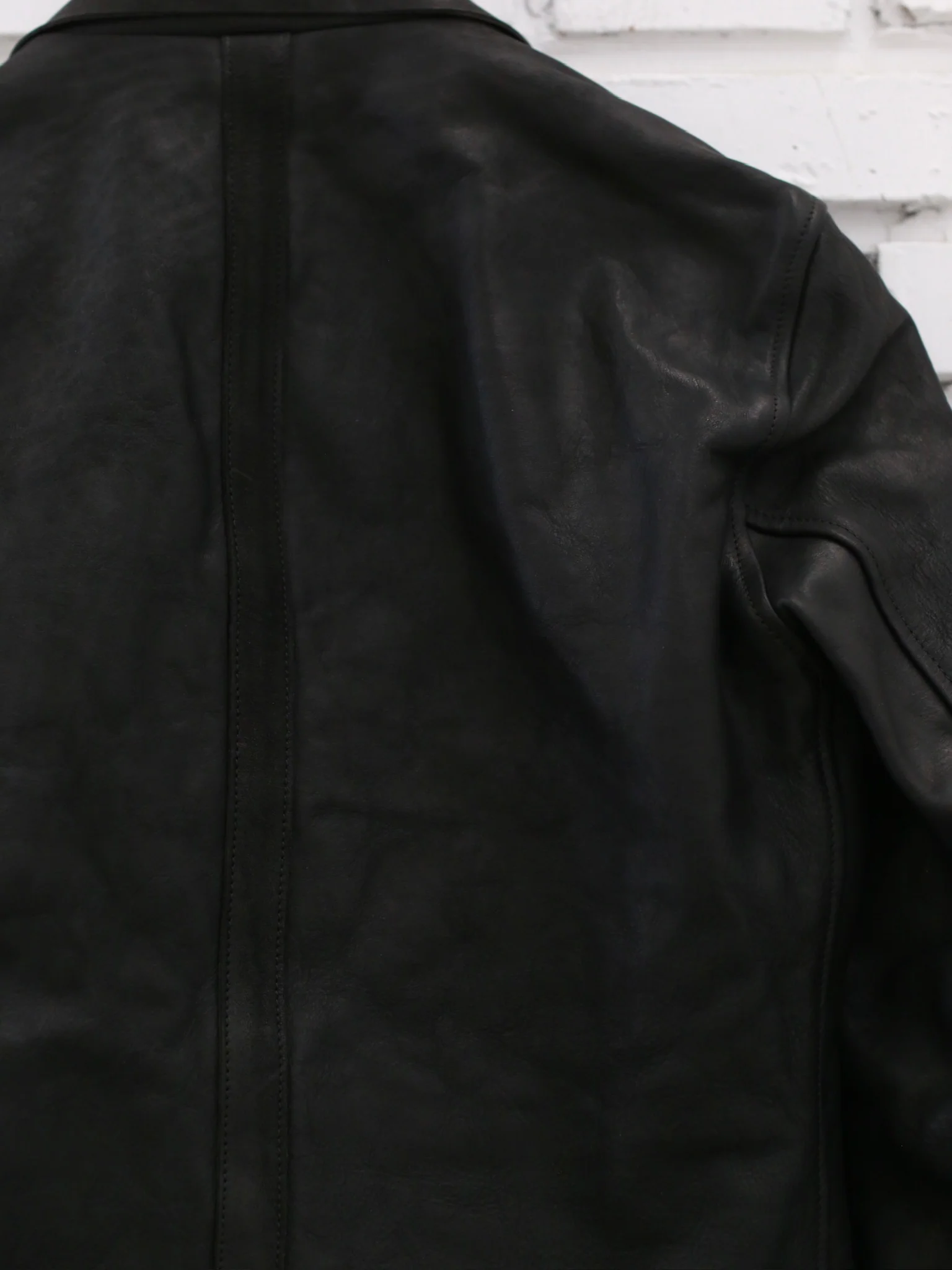 GUIDI Soft horsehide full-grain motorcycle leather jacket GD-CHM-BLKT Black - Image 5