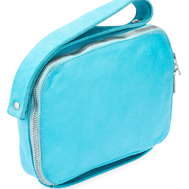 Guidi Wallet W6 Turquoise - Image 6