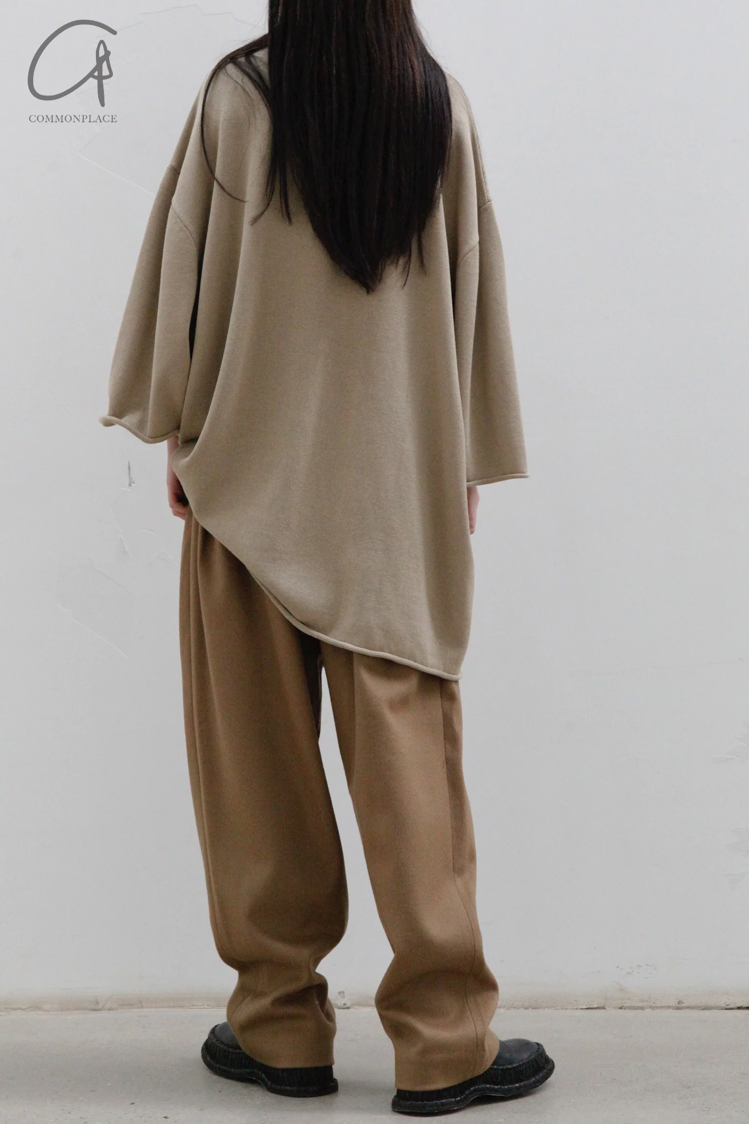 HED MAYNER 6 pleated pants AW22_P58_CML/WO - Image 19