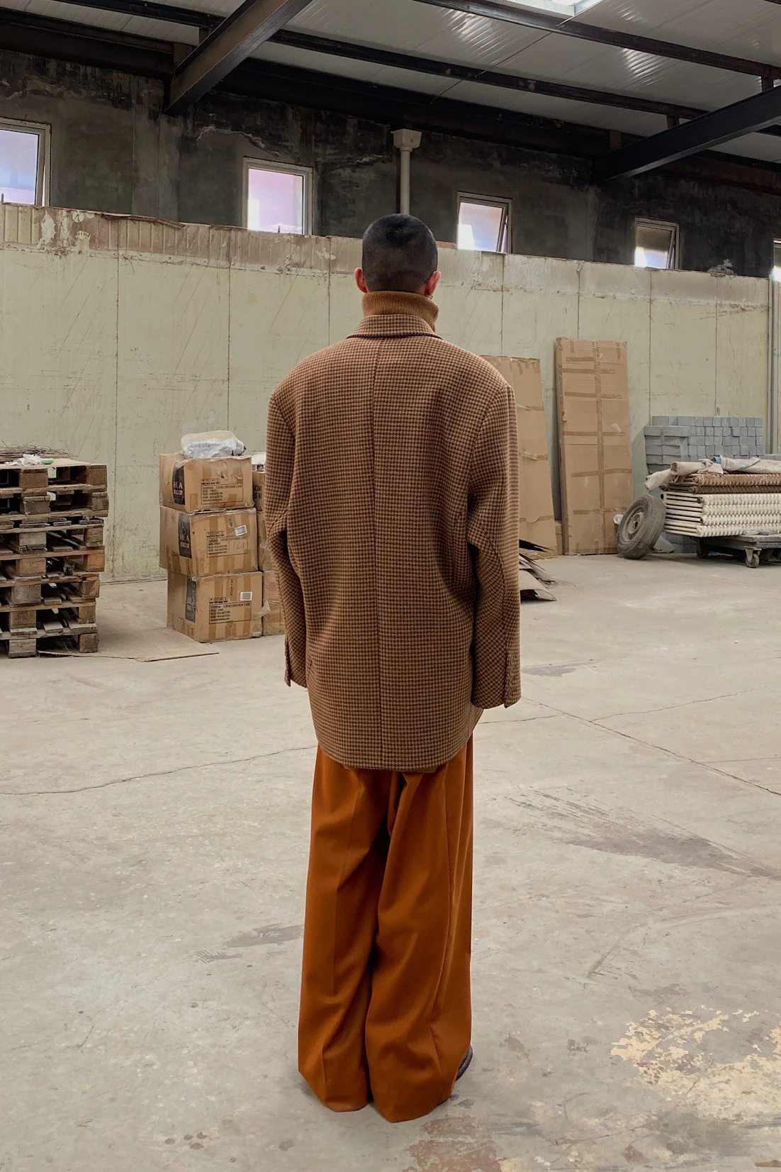 HED MAYNER trousers P43_RUST/WO rust - Image 26