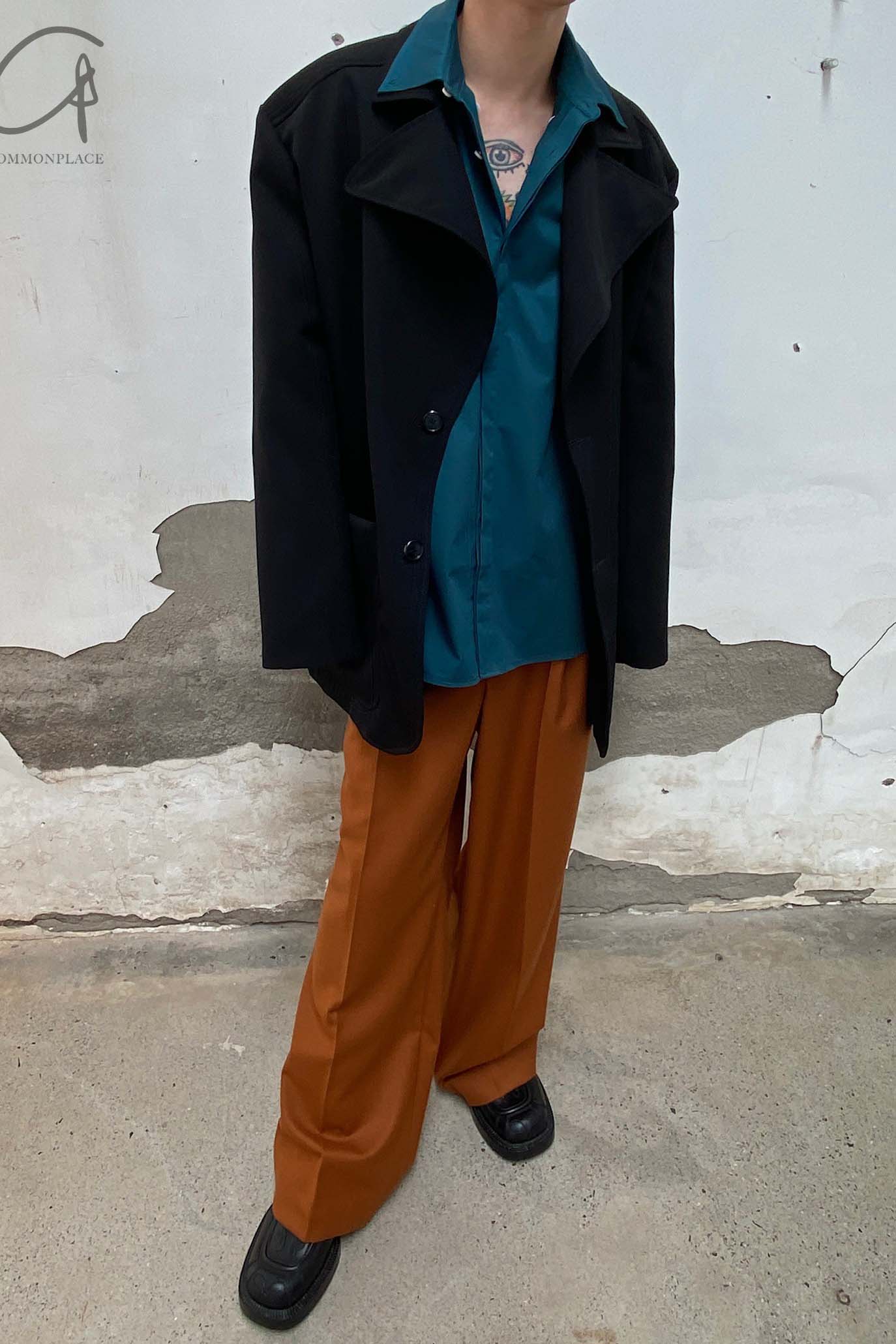 HED MAYNER trousers P43_RUST/WO rust - Image 5
