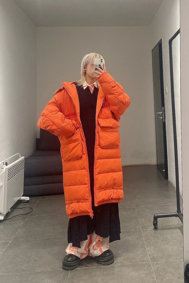 HENRIK VIBSKOV Corn Hot Long Coat AW19-M611 - Image 20