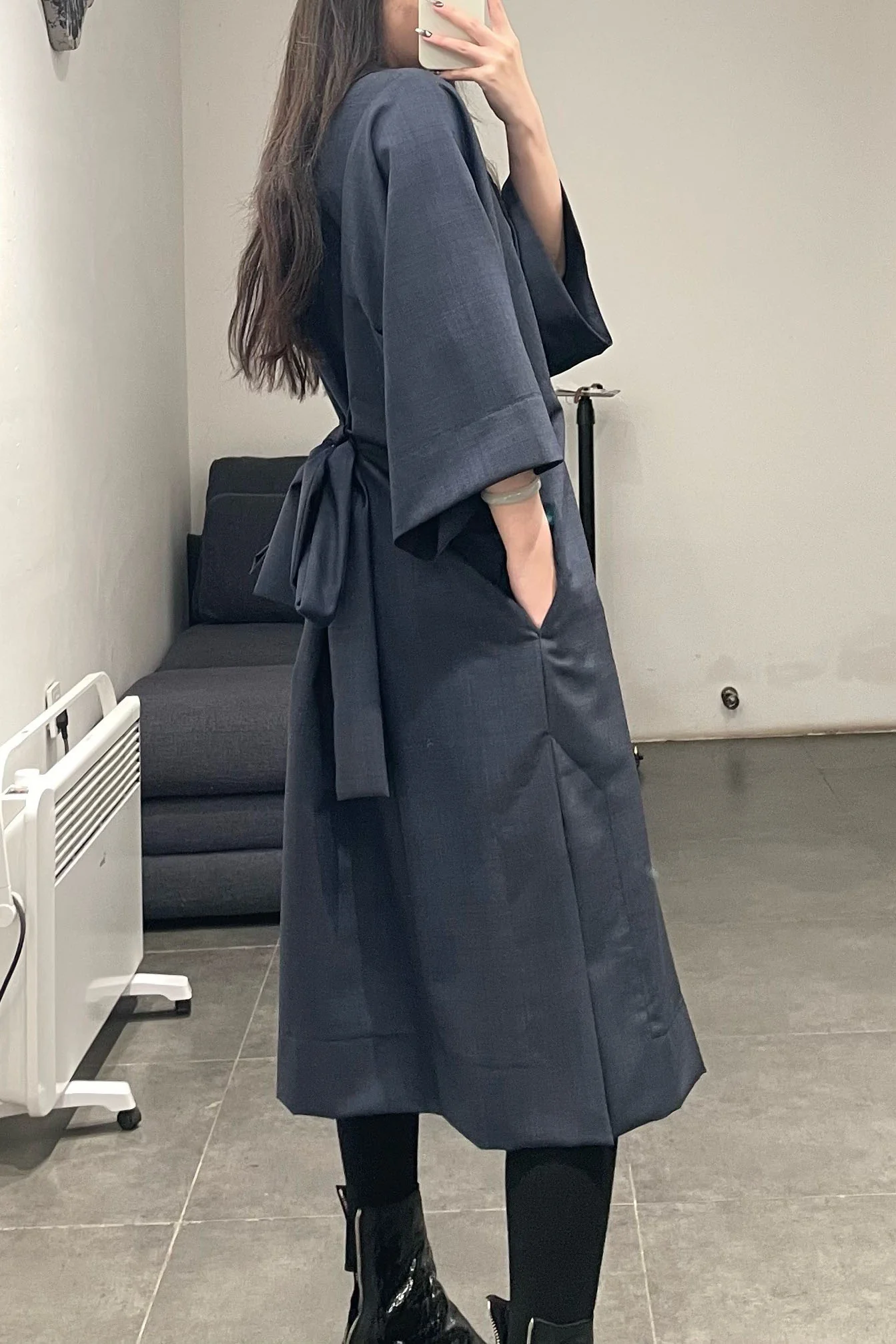 HENRIK VIBSKOV Double-layer drip dress AW20-F311 - Image 8