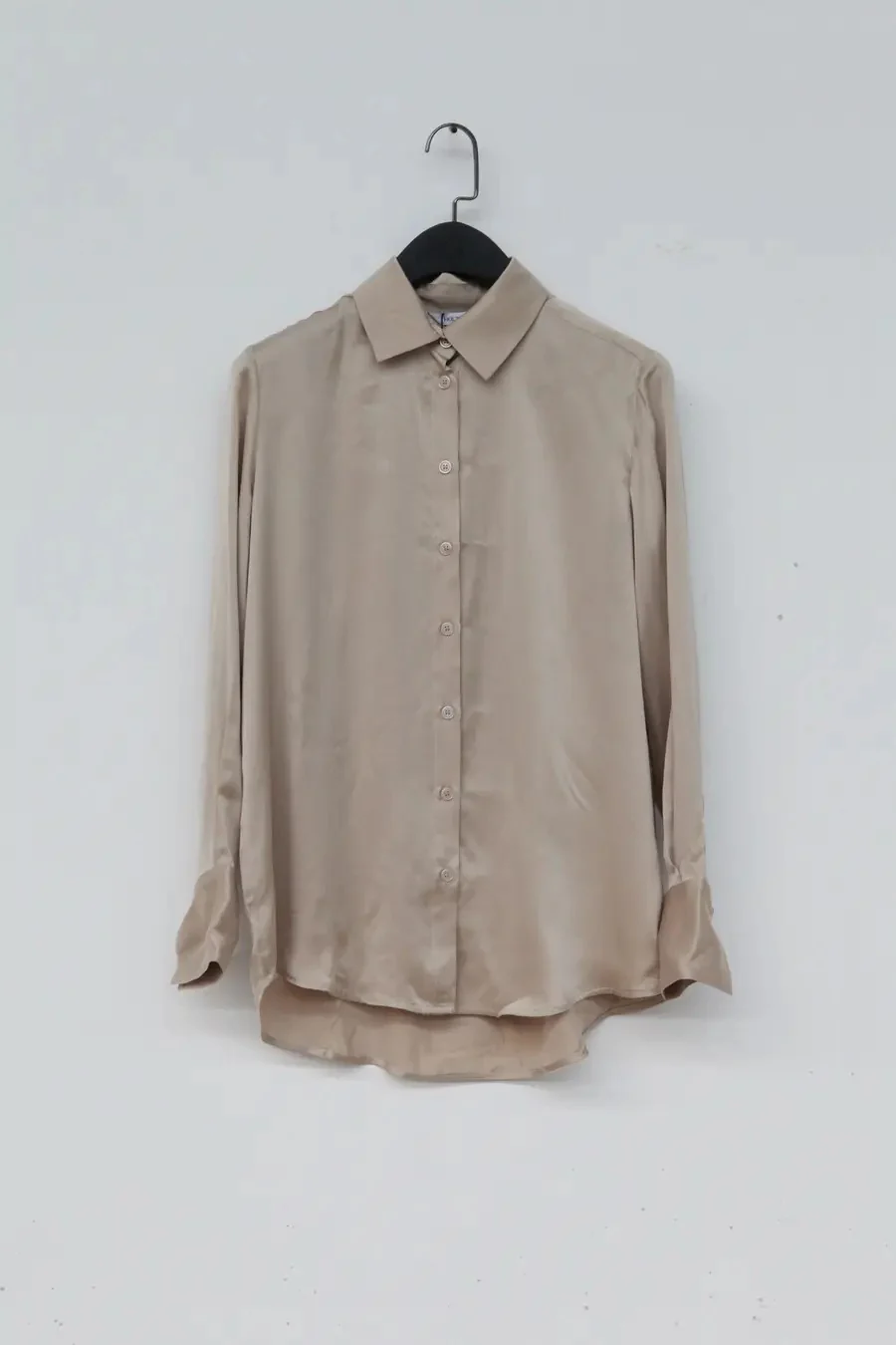 HOLZWEILER Silk Shirt 11088 Sand - Image 10