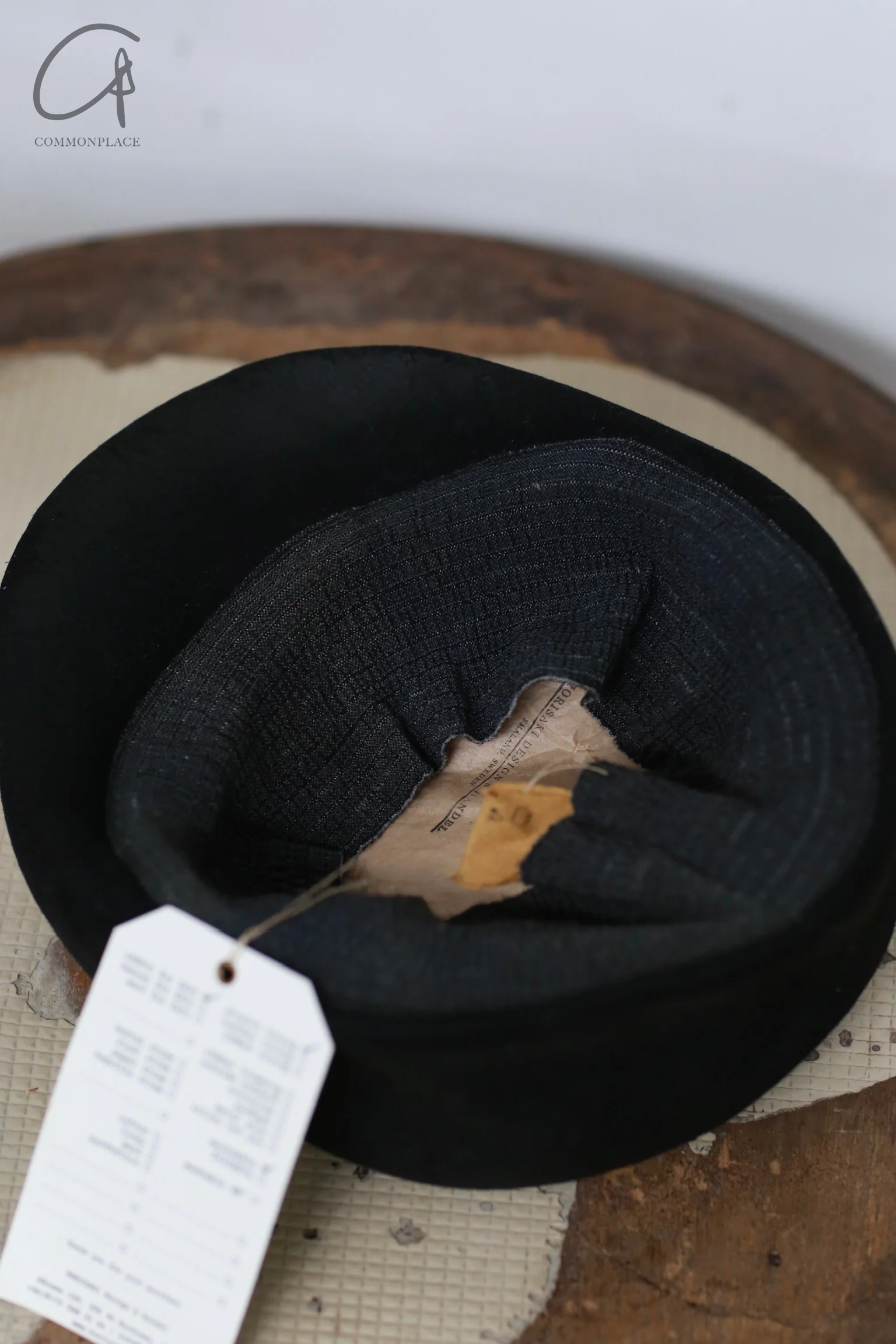 Horisaki Easy-to-burn Finish Rabbit Felt Newsboy Cap Series Swedish Handmade HSK-RHGBKEB-HEITMZ Black Rabbit Felt PH77 - Image 4