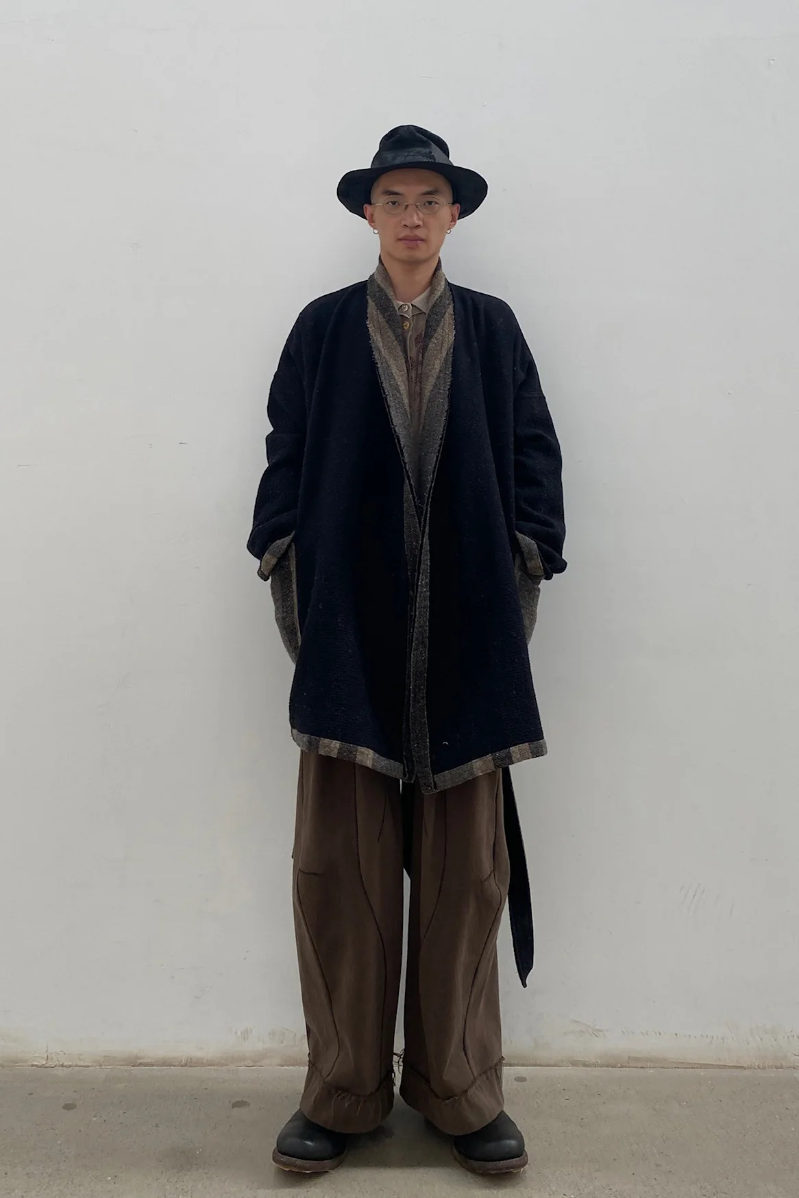 HORISAKI RHDS006 Heavy Burnt Rabbit Fur Hat HSK-RHDS006-HEI HB Black - Image 15