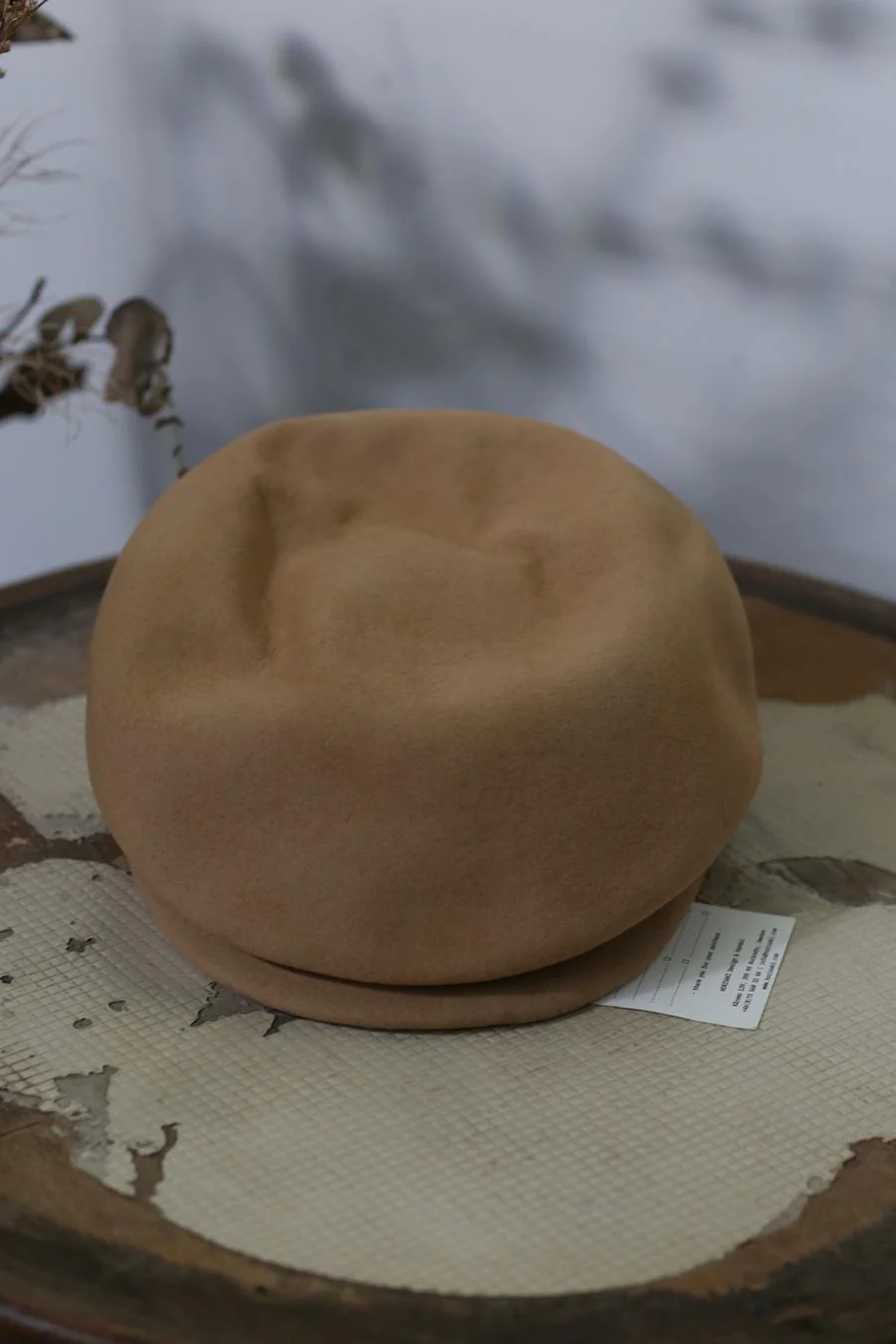 Horisaki News Reporter Hat RHGBK SAND EB - Image 3
