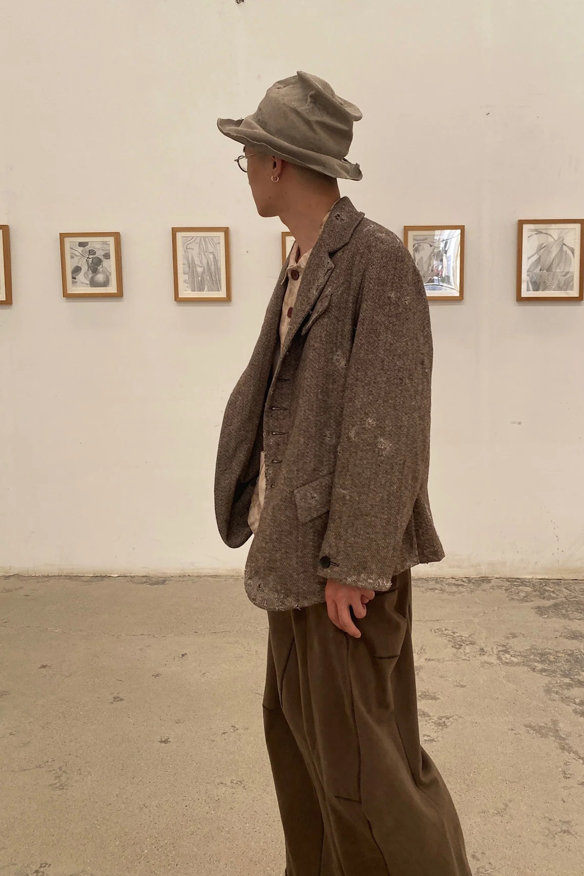 Horisaki (orphan-rabbit fur neutral hat) ONE OF A KIND NO17 - Image 26