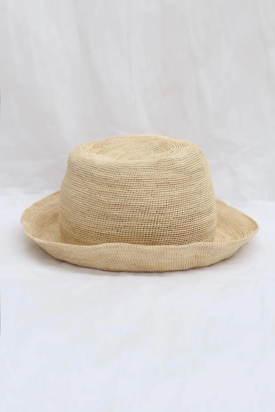 HORISAKI SHPVMH005 Unisex Single Size Hat Folding Toquera Straw Swedish Handmade PV NATURE
