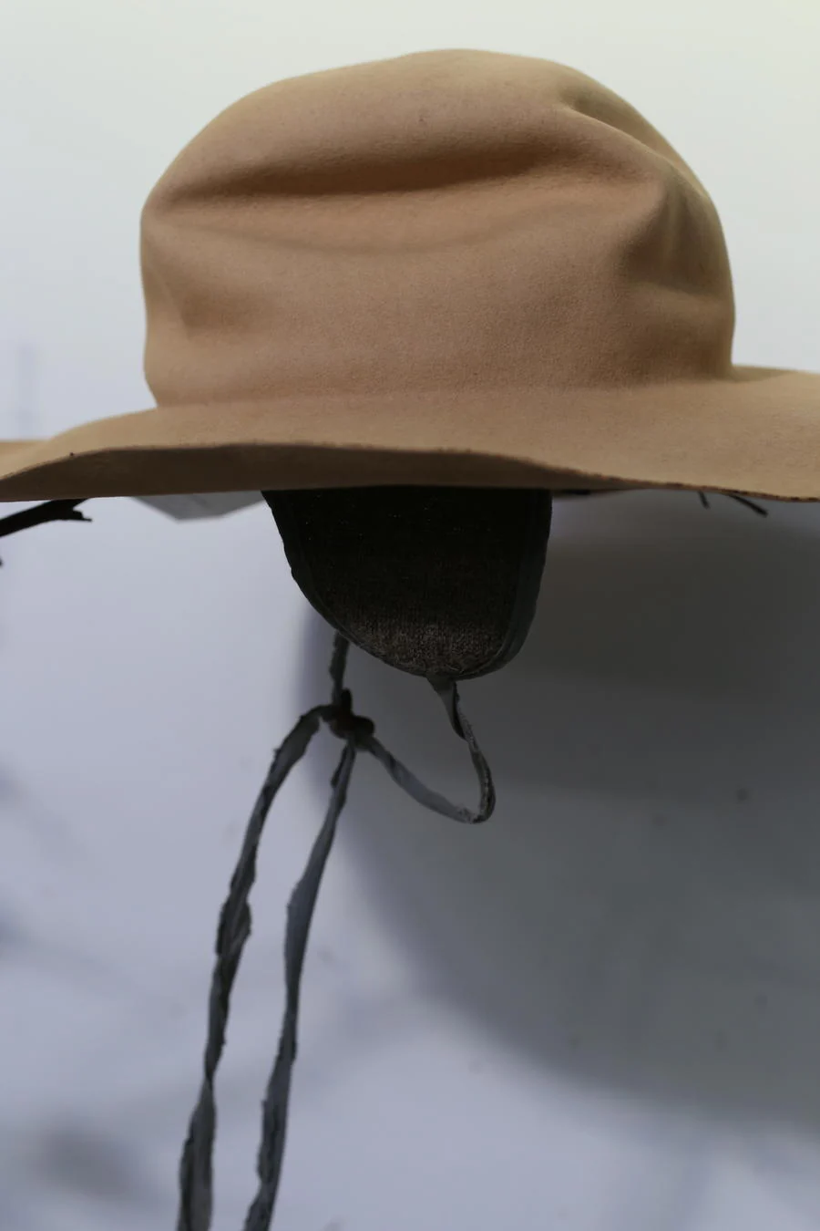Horisaki wide brim hat with ears rabbit felt Sweden RHBIR010 HSK-RHBIR010-SHA SAND EB - Image 4