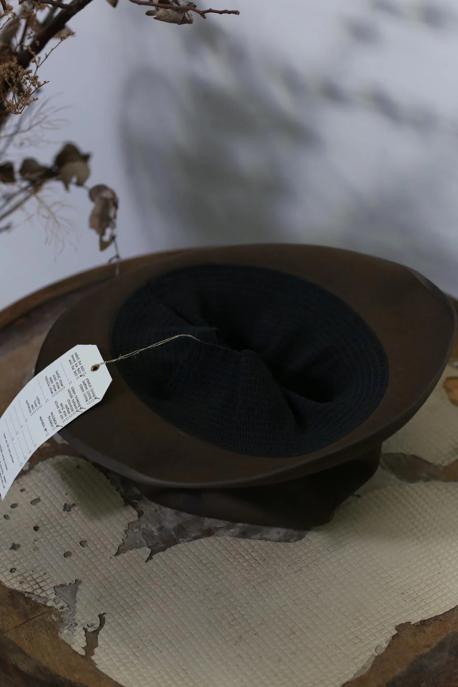 Horisaki's top satin belt decoration can be shaped caps BHKD006 Taupe EB - Image 2