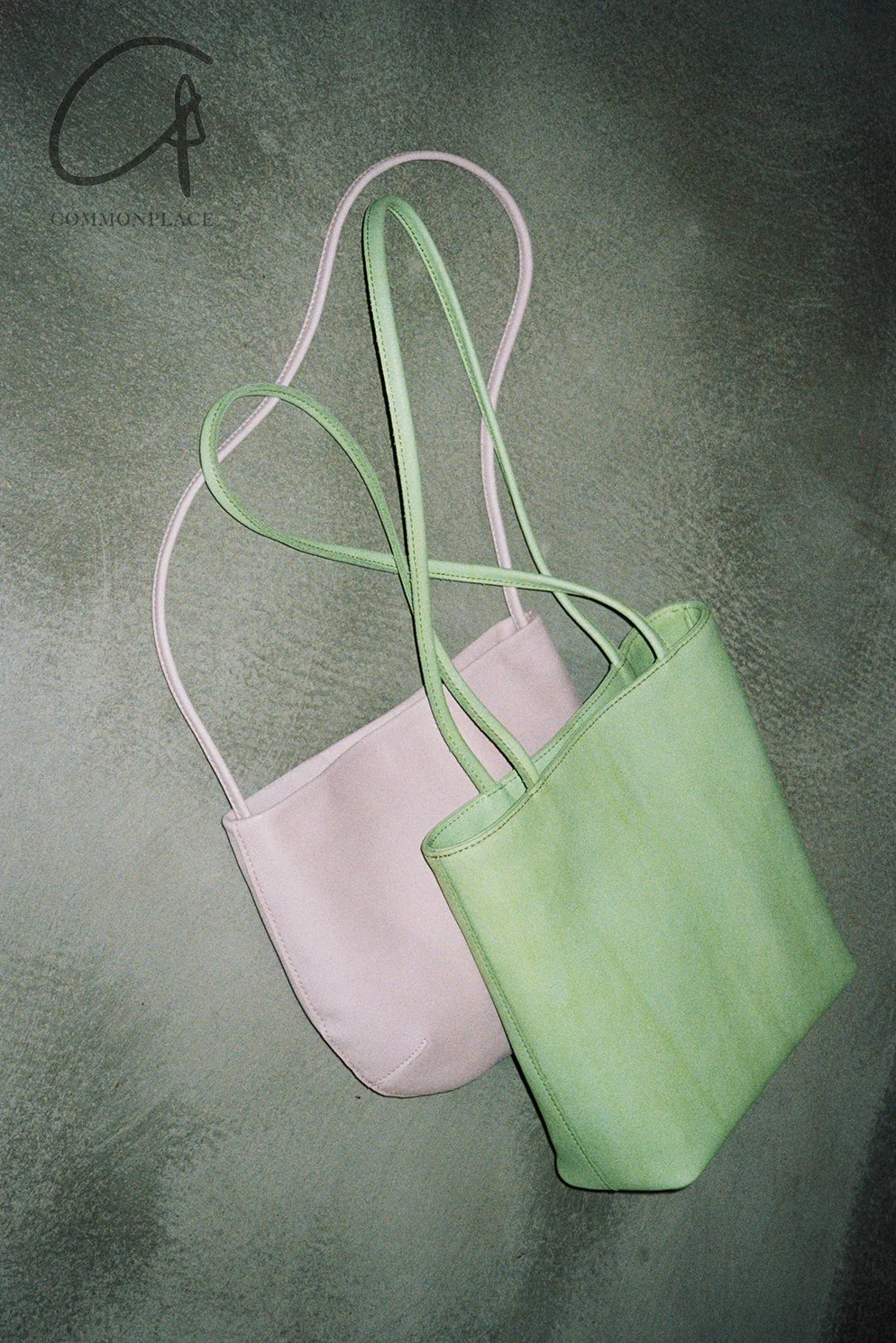 imibooo Yi Mengling same style colorful water-dyed cowhide square bag OOO-IMB24DL-CLS-TP-HYL TOPAZ/topaz green POOO1 - Image 15