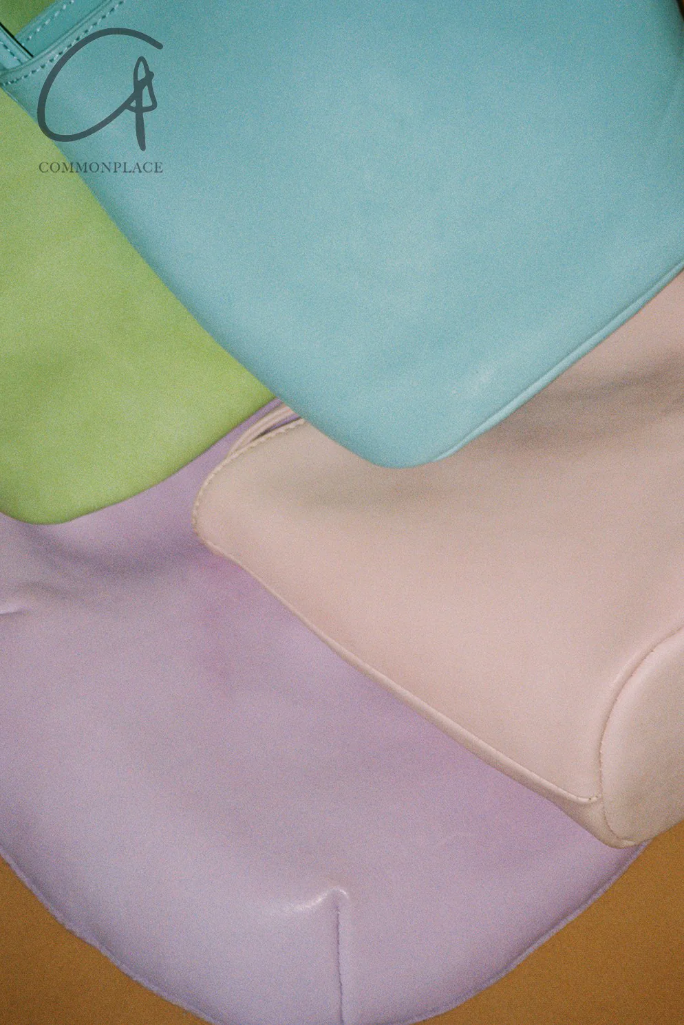 imibooo 2024SS colorful water-dyed cowhide small bucket bag VellaBag OOO-IMB24VL-CLS-MT-BH MINT/Mint 24SSVL - Image 6