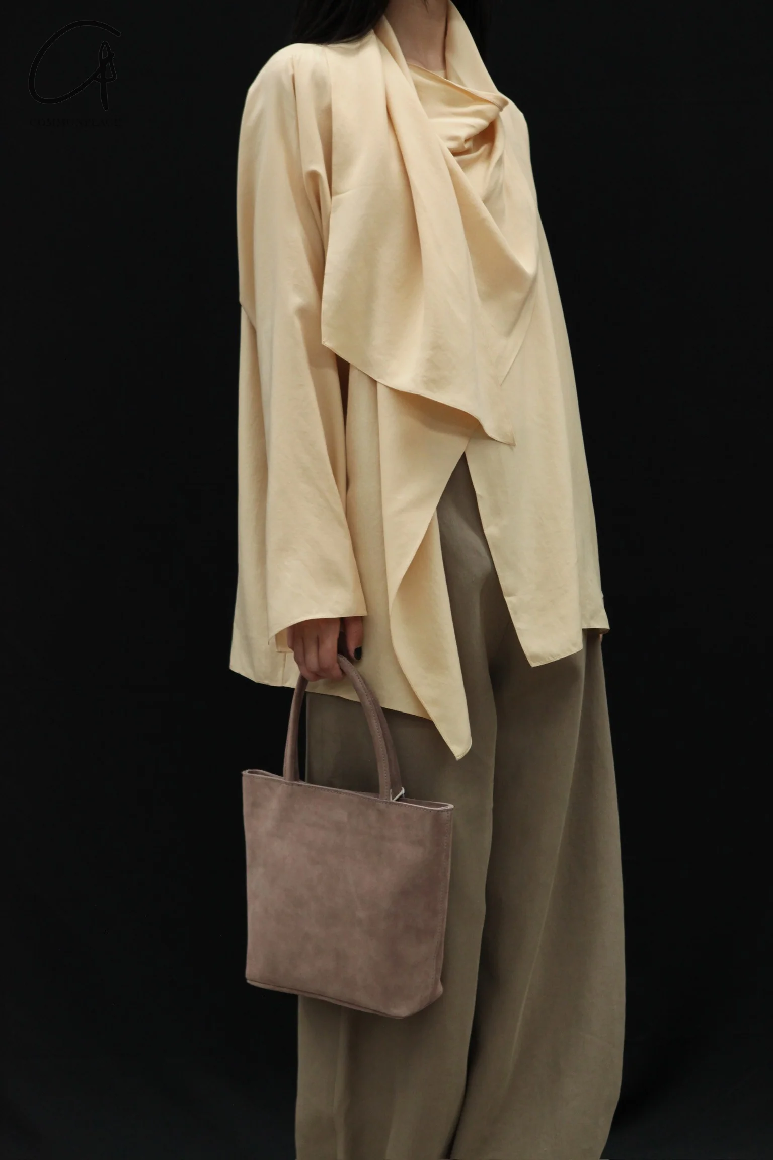 imibooo 24 autumn and winter water-dyed pigskin short handle square bag short Dollybag OOO-IMB24SDL-PSL-RB-YXMG-F ROSY BROWN/smoked rose 24AWSDL - Image 10