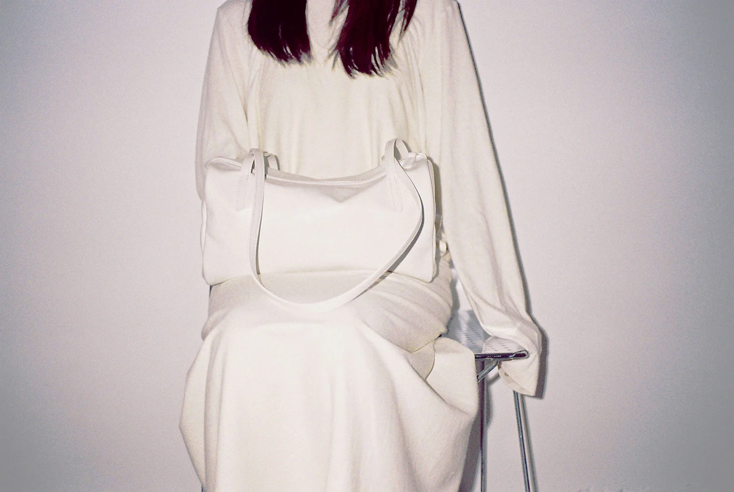 imibooo Large Bento Bag, Sheepskin, IMB26LBT-SL-IVO, Ivory - Image 19