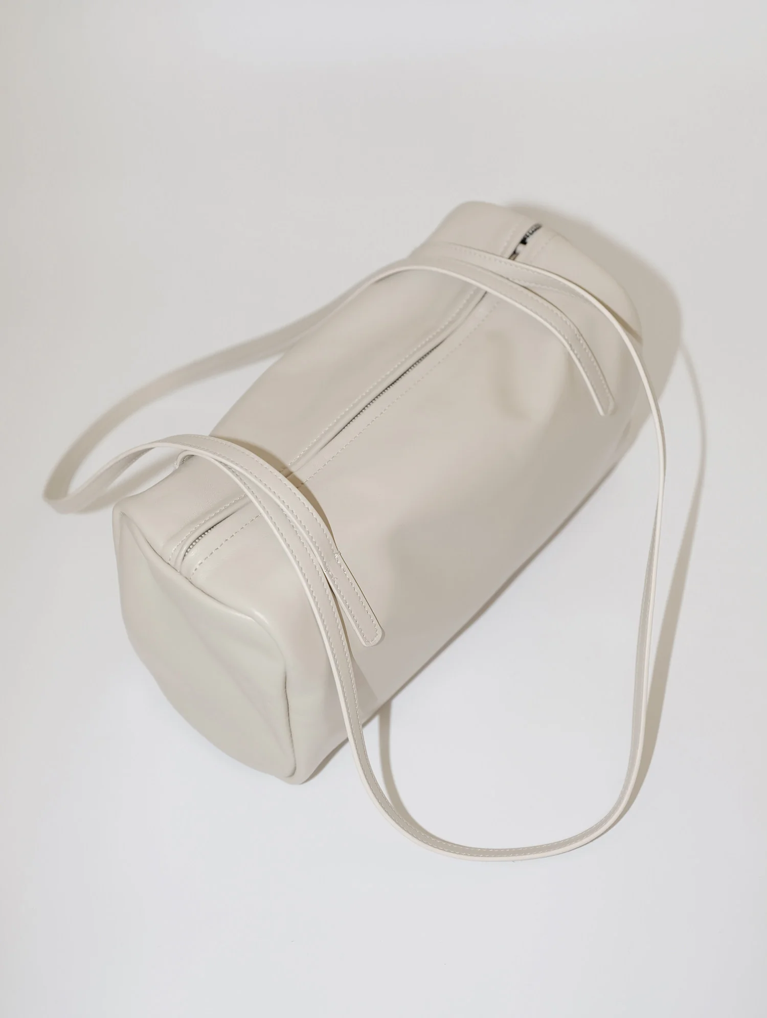 imibooo Large Bento Bag, Sheepskin, IMB26LBT-SL-IVO, Ivory - Image 6
