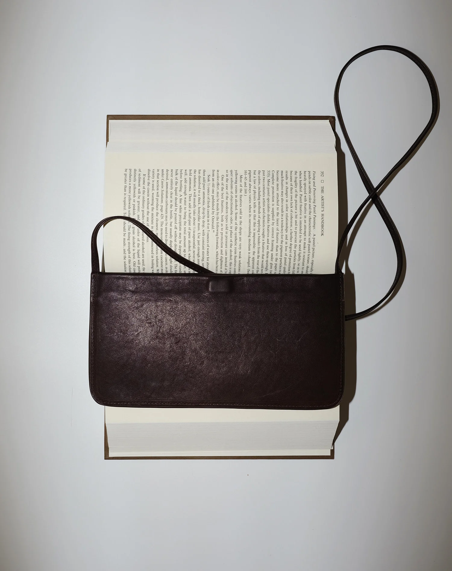 imibooo Vegetable-Tanned Leather & Paper Page Notebook OOO-IMB26SL-VTL-DT (Dark Tan) - Image 9