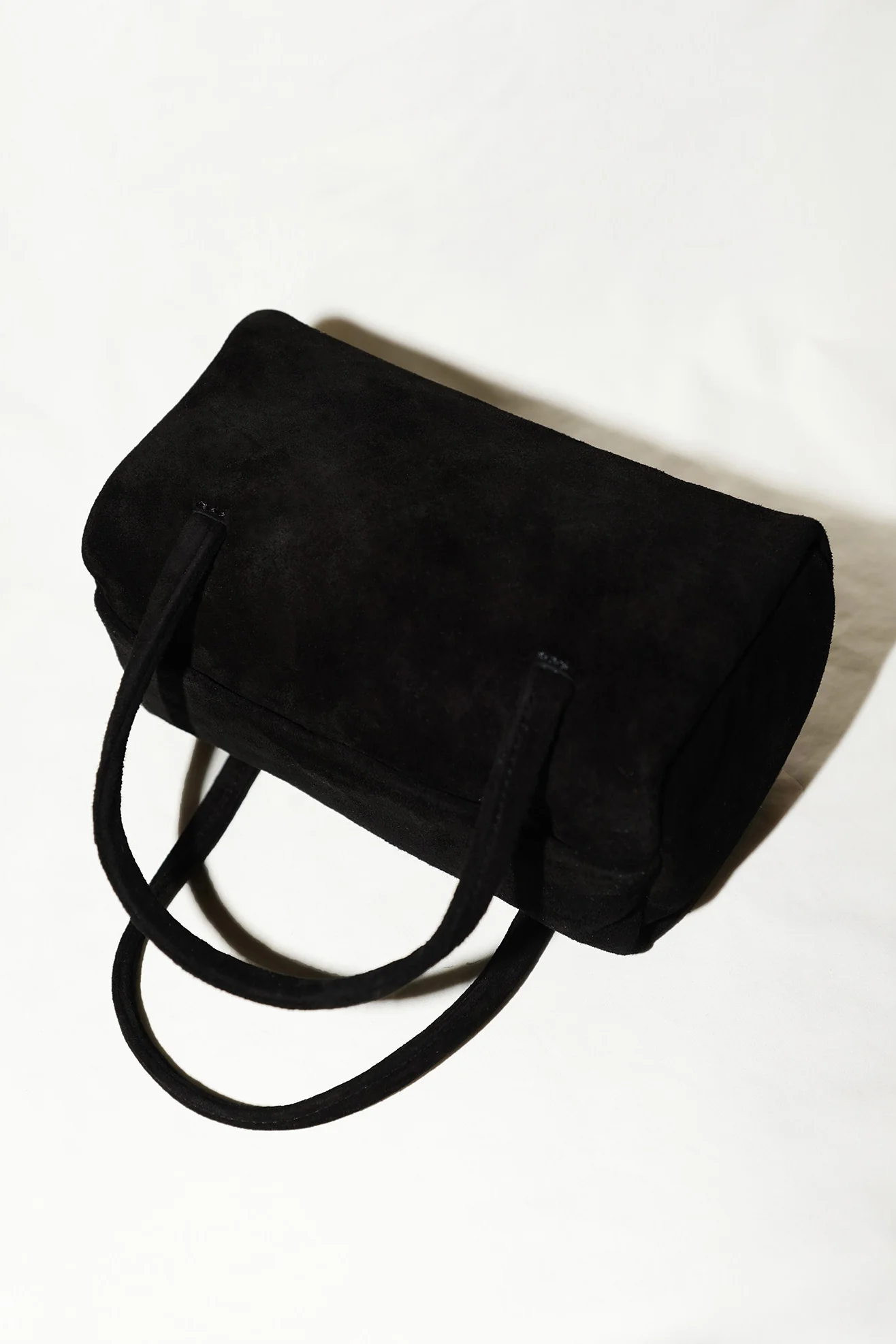 imibooo Water-dyed Genuine Leather Lunch Bag OOO-IMB24BT-PSL-CB COAL BLACK - Image 2