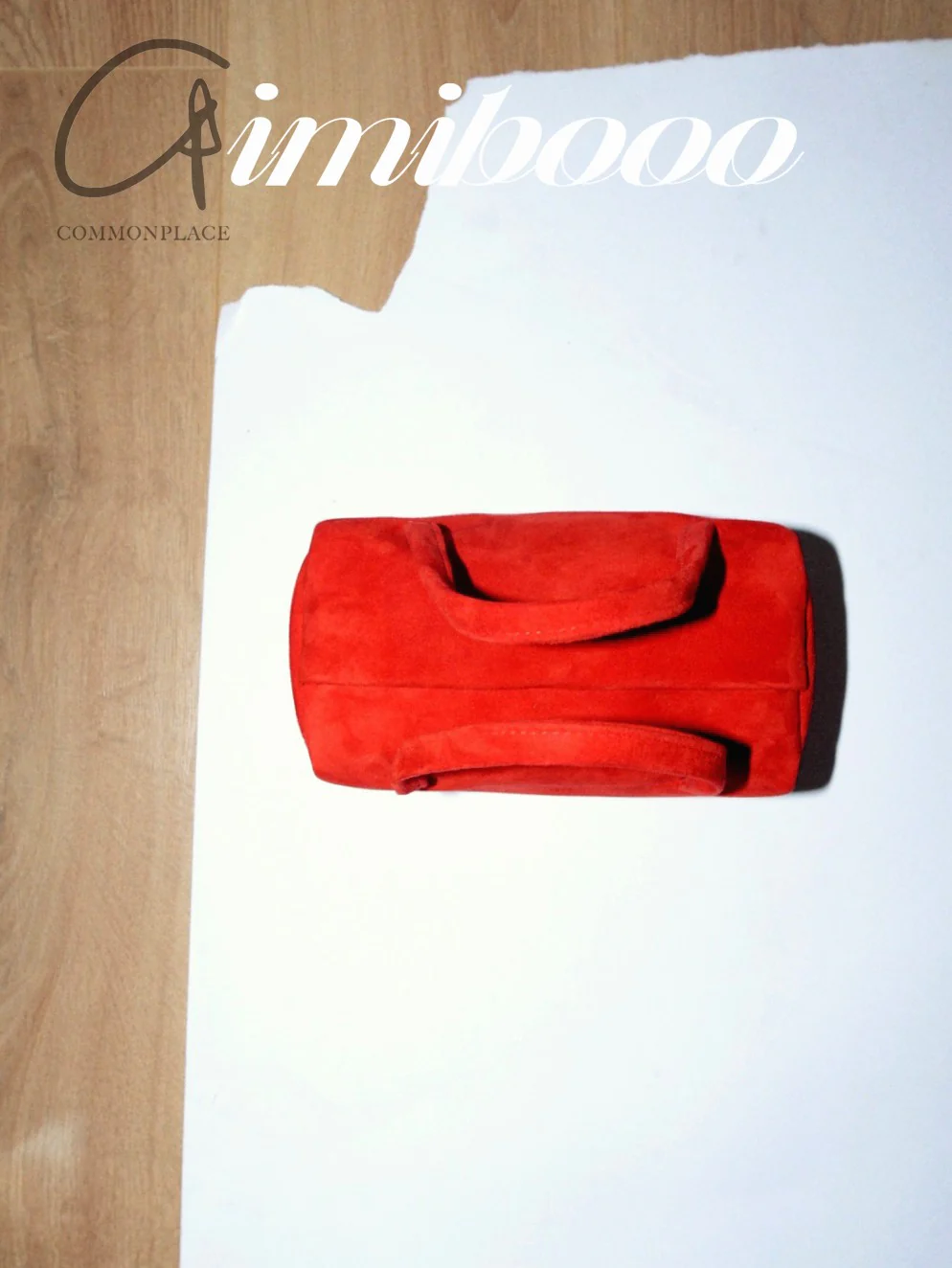imibooo water-dyed leather handbag lunch bag IMB-IMB24BT-PSL-CHL CHILL/Chili OOO-IMB24BT - Image 7