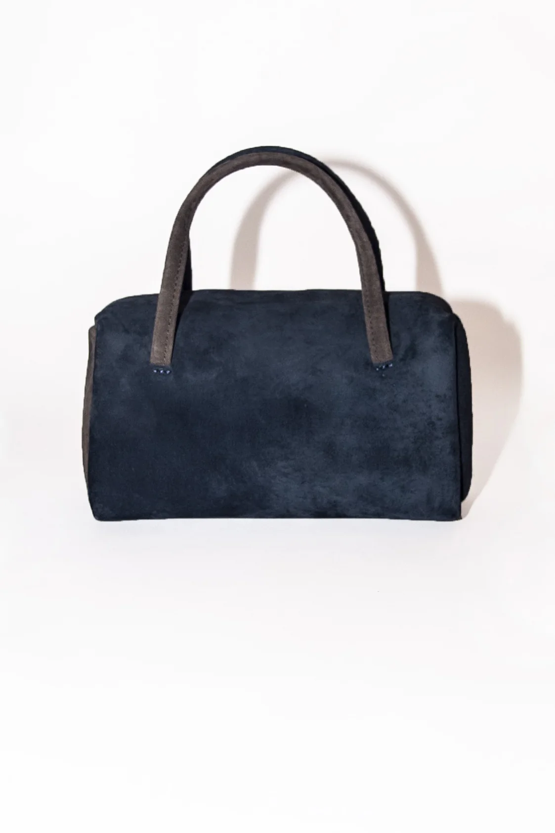 imibooo water-dyed pigskin handbag lunch bag OOO-IMB24BT-PSL-WD/ND WOOD/DENIM wood brown/denim OOO-IMB24BT