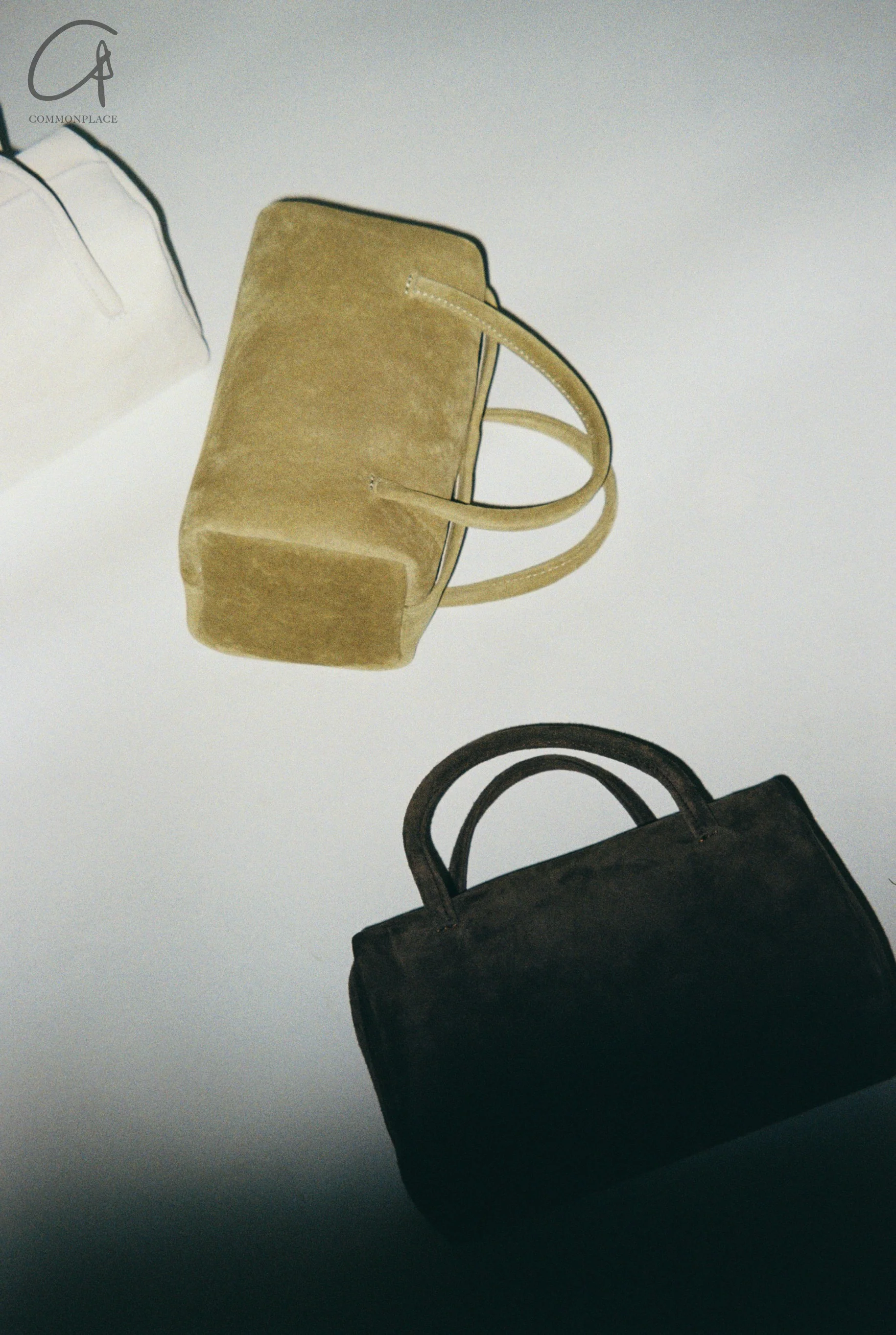 imibooo water-dyed pigskin handbag lunch bag OOO-IMB24BT-PSL-WD/ND WOOD/DENIM wood brown/denim OOO-IMB24BT - Image 12