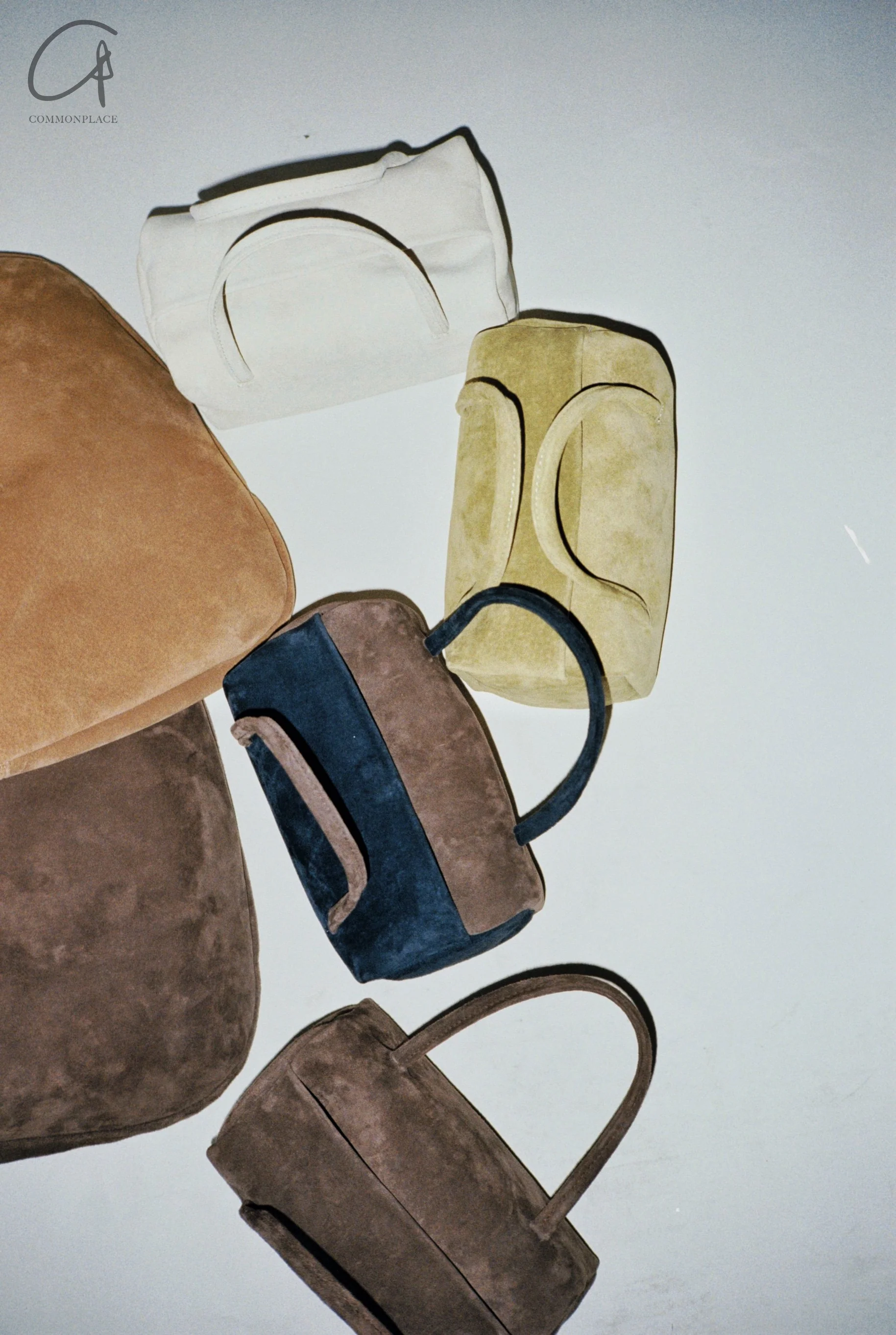 imibooo water-dyed pigskin handbag lunch bag OOO-IMB24BT-PSL-WD/ND WOOD/DENIM wood brown/denim OOO-IMB24BT - Image 13