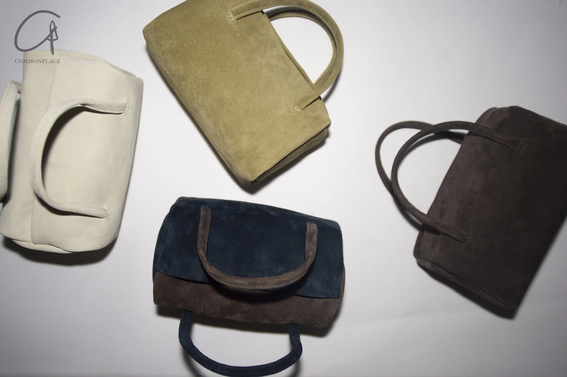 imibooo water-dyed pigskin handbag lunch bag OOO-IMB24BT-PSL-WD/ND WOOD/DENIM wood brown/denim OOO-IMB24BT - Image 15