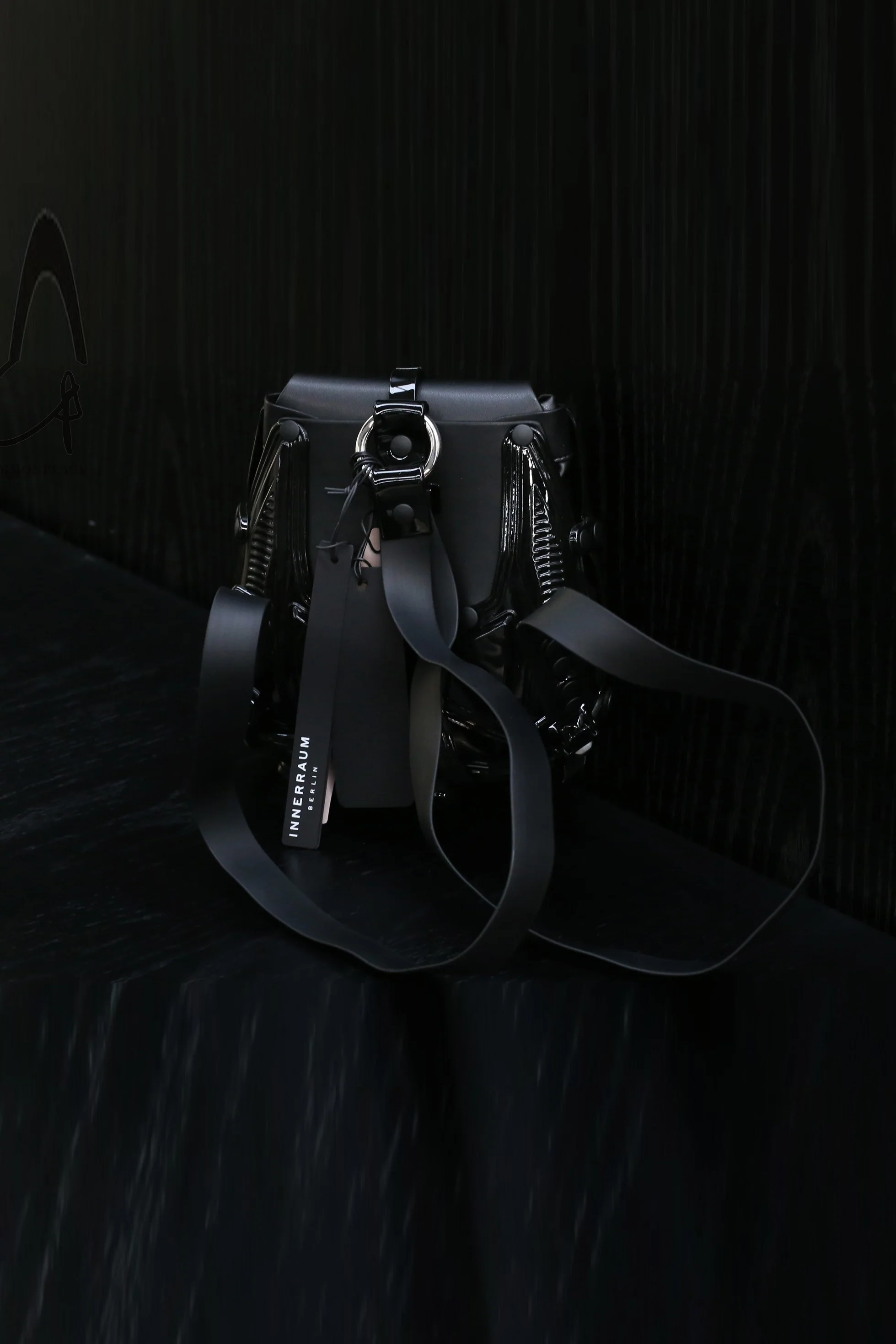 INNERRAUM Bright Black Backpack M04BSBKPV00 - Image 6