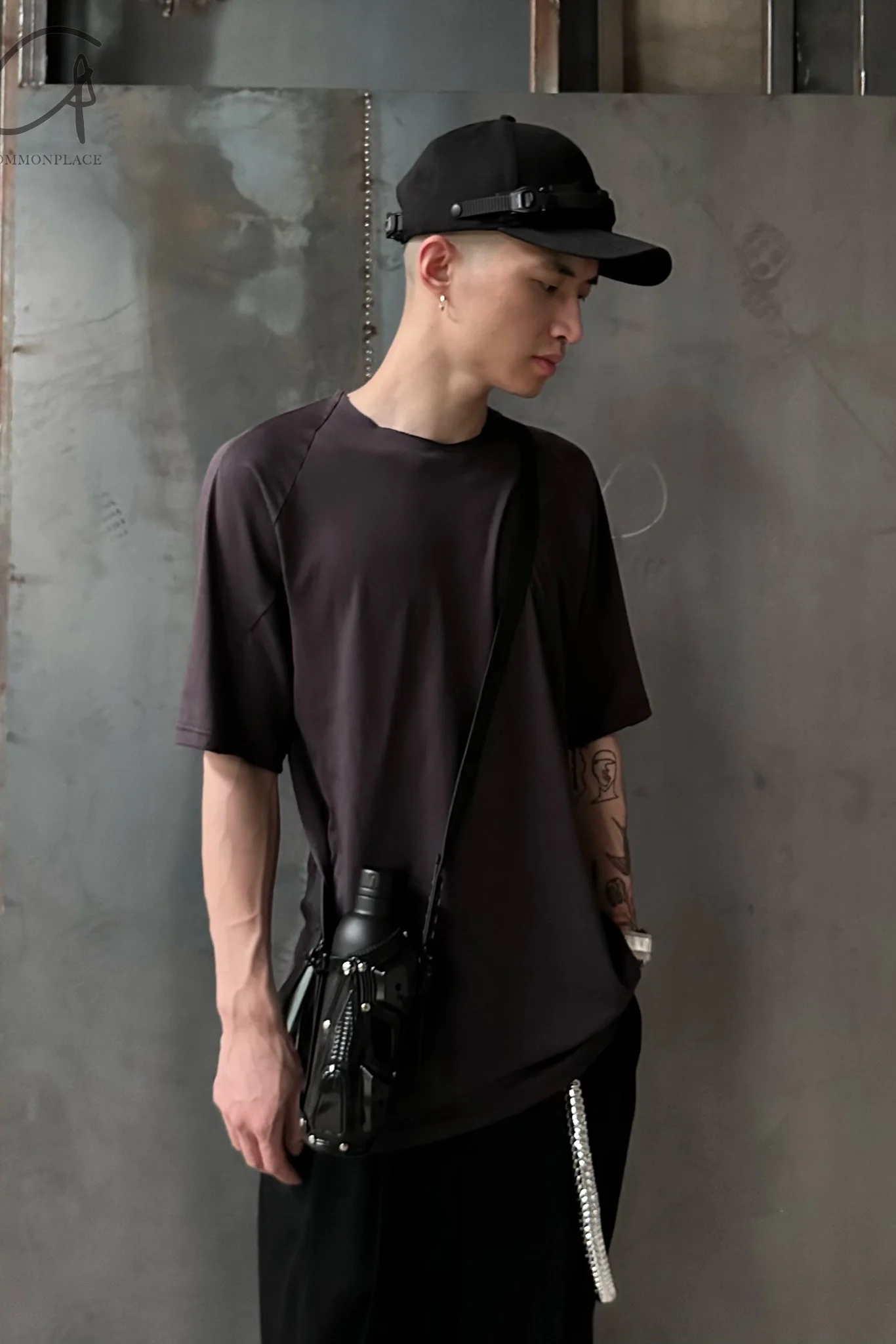 INNERRAUM Hoop Cap I44BMBKCO00 Matte Black - Image 7
