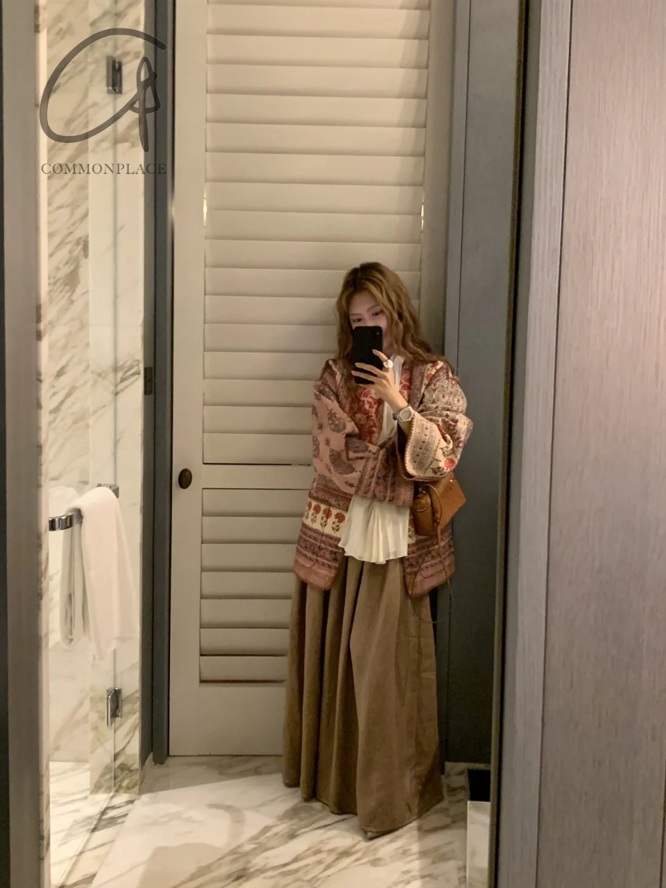 INTO THE EAST 24 Autumn and Winter Tussah Silk Double-sided Handmade Jacket ITE-E1YGAW035NCC21JK-YH Printed - Image 21