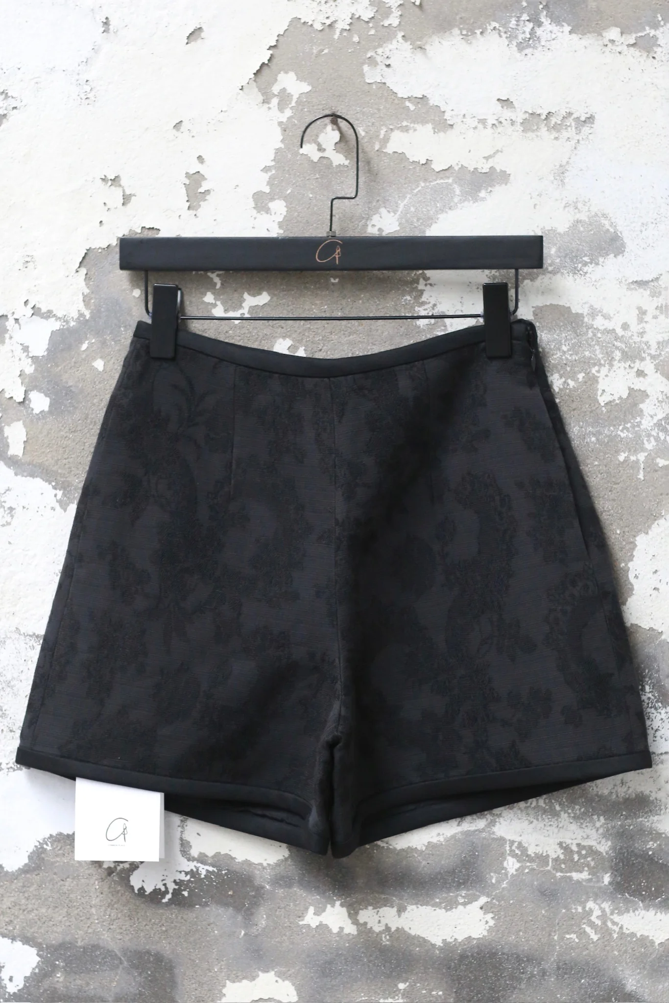 INTO THE EAST 25 Autumn/Winter Dark Jacquard Tassel Lace-Up Jacket/Vest/Shorts ITE-E1DGAW029BL20PT-HEI Shorts (E1DGAW027BL20JK)