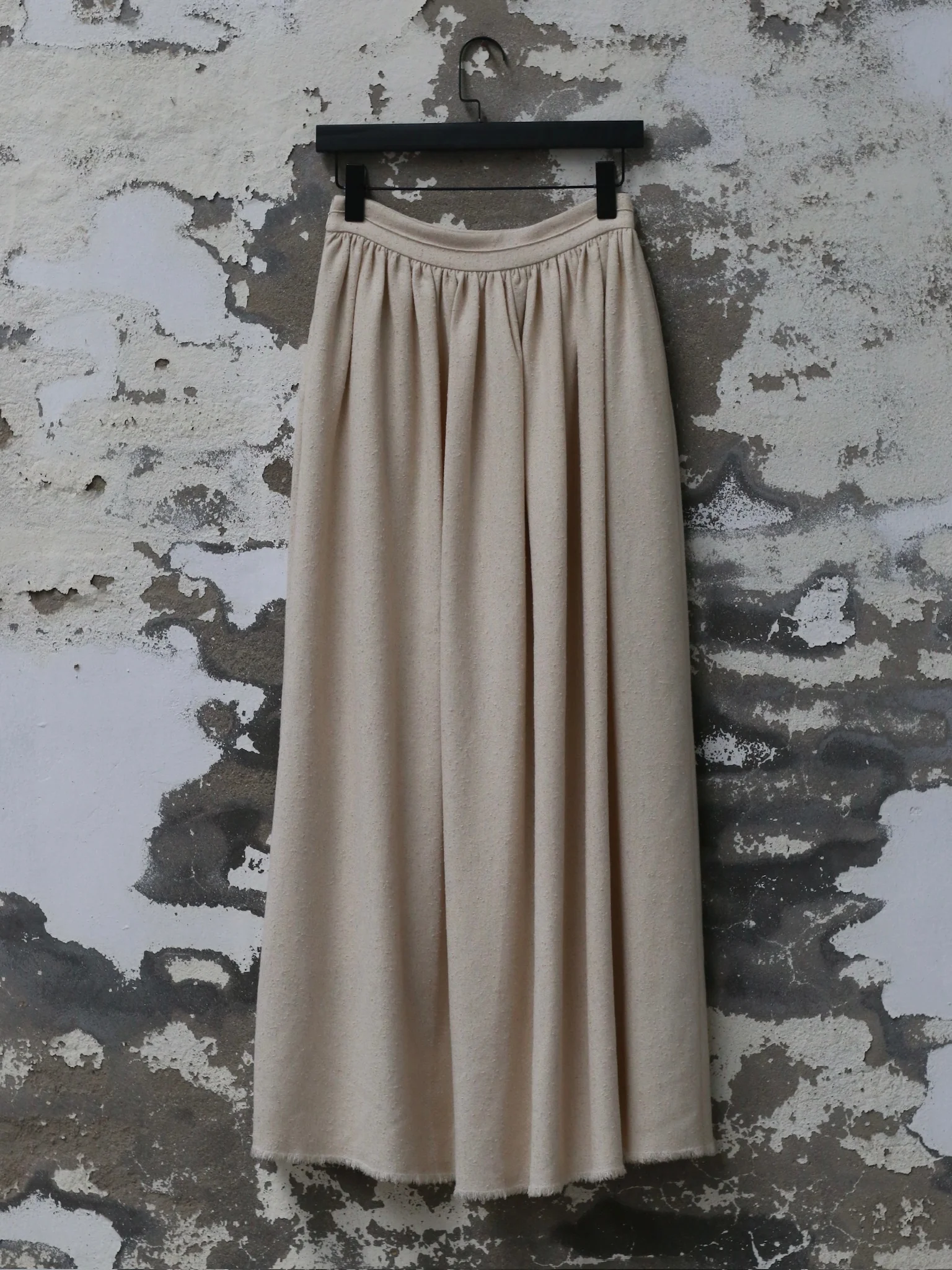 INTO THE EAST 25 Autumn/Winter Ivory White Textured Camisole/Loose Skirt ITE-E1DGAW108IY20SK-XYB Skirt (ITE-E1DGAW099IY20TP) - Image 5