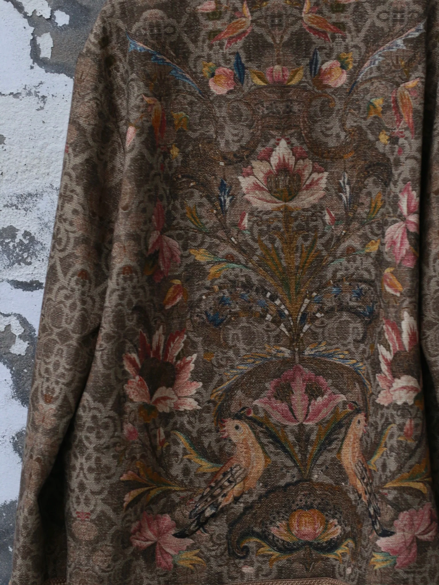 INTO THE EAST 25 Autumn/Winter Tussah Silk Loose Hand-Buttoned Suit Jacket ITE-E1DGAW008GR21JK-LV Green - Image 9