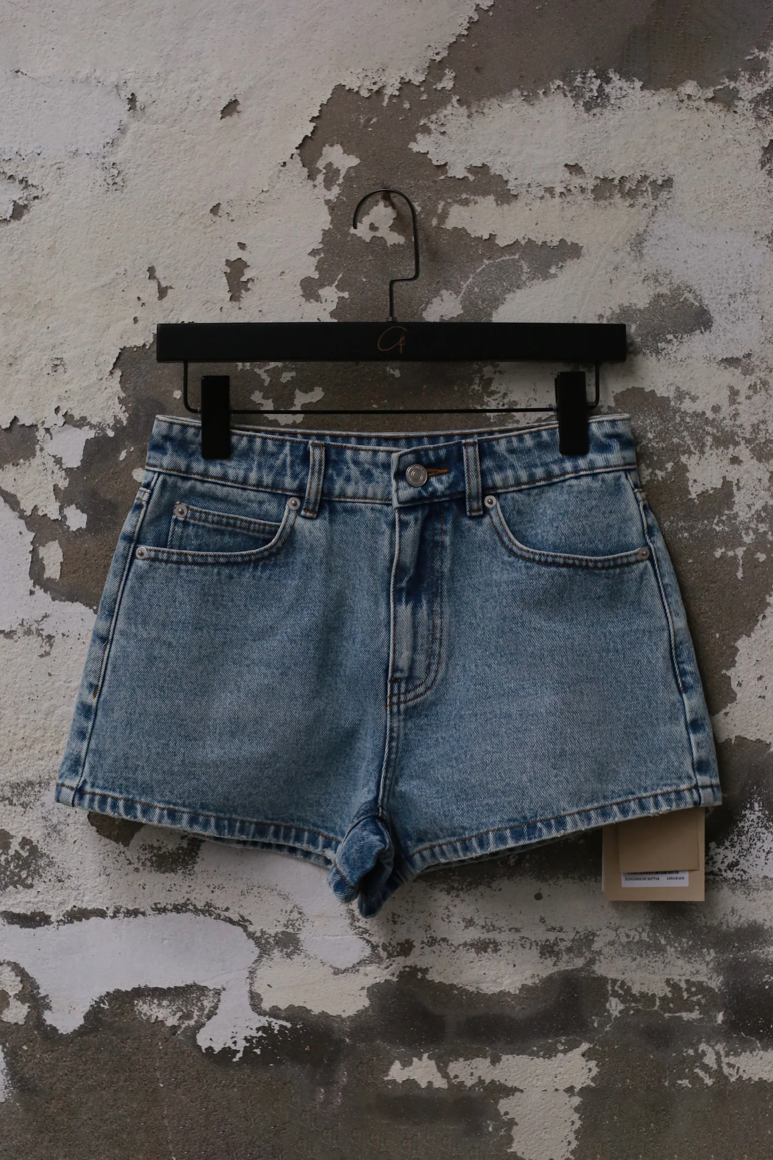 INTO THE EAST 25 Spring/Summer Denim Shorts ITE-E1DGSS031BU20PT-LAN Blue