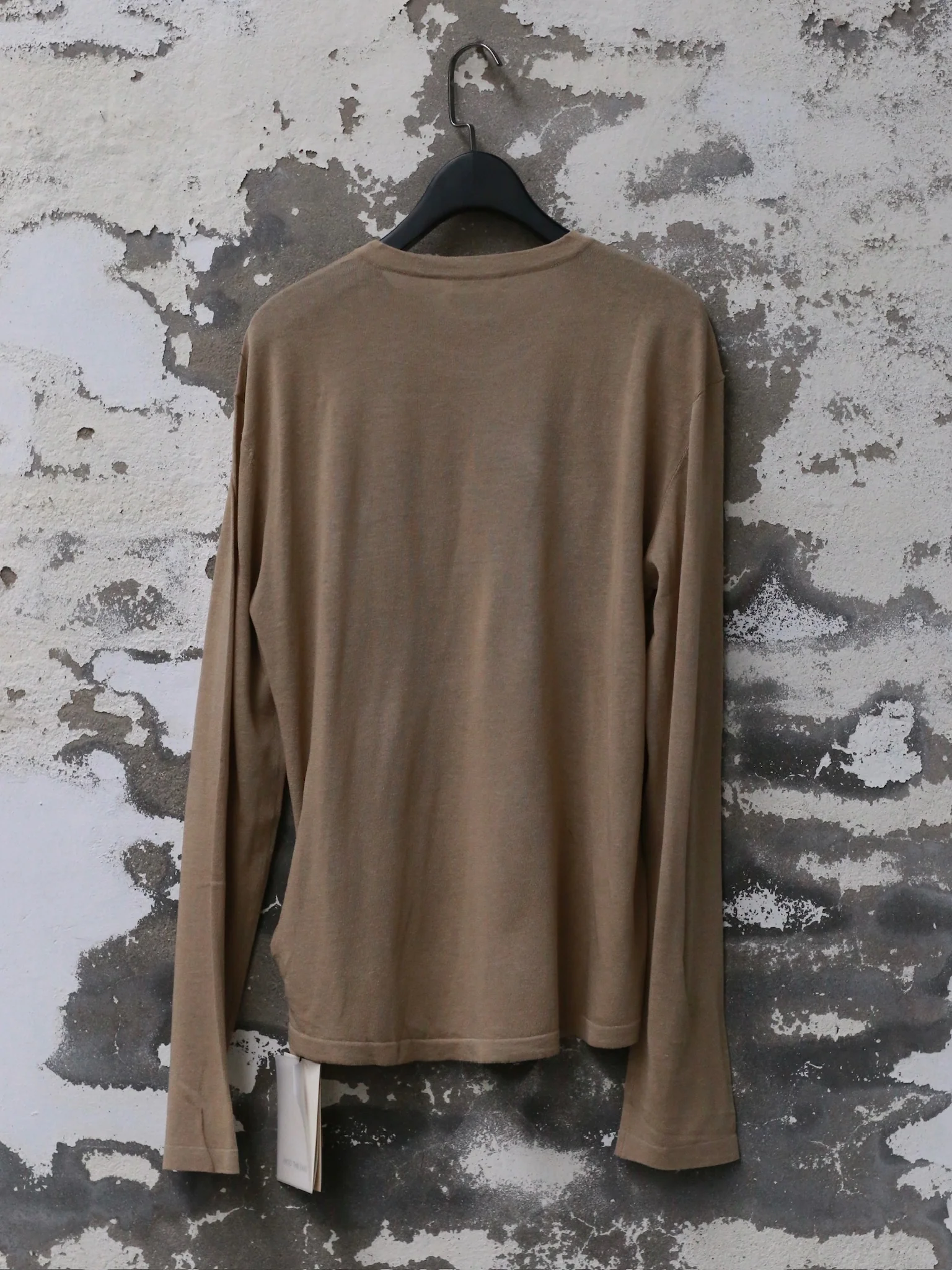 INTO THE EAST 25 Spring/Summer Grass Green Micro-transparent Sweater ITE-E1DGSS019SG20KT-CL Grass Green - Image 10