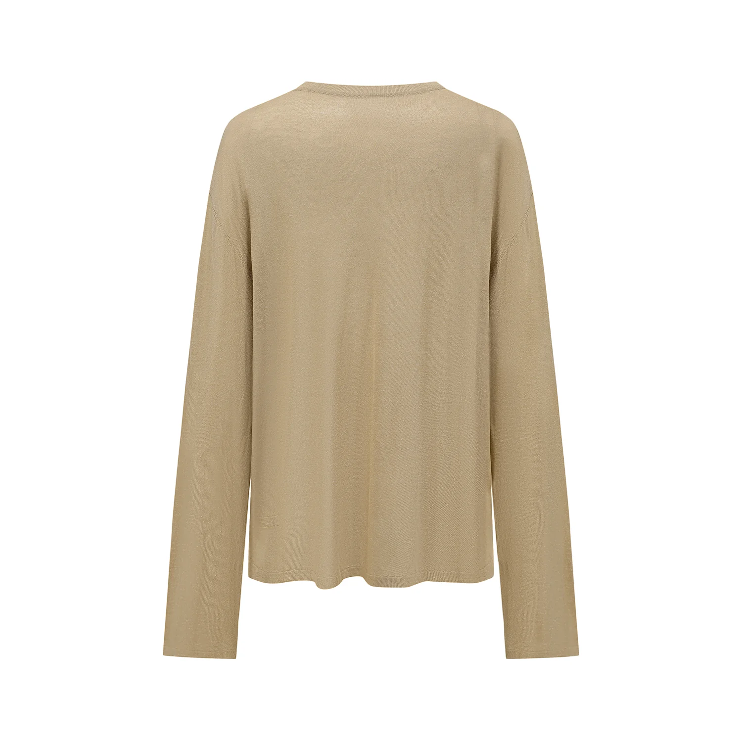 INTO THE EAST 25 Spring/Summer Grass Green Micro-transparent Sweater ITE-E1DGSS019SG20KT-CL Grass Green - Image 6