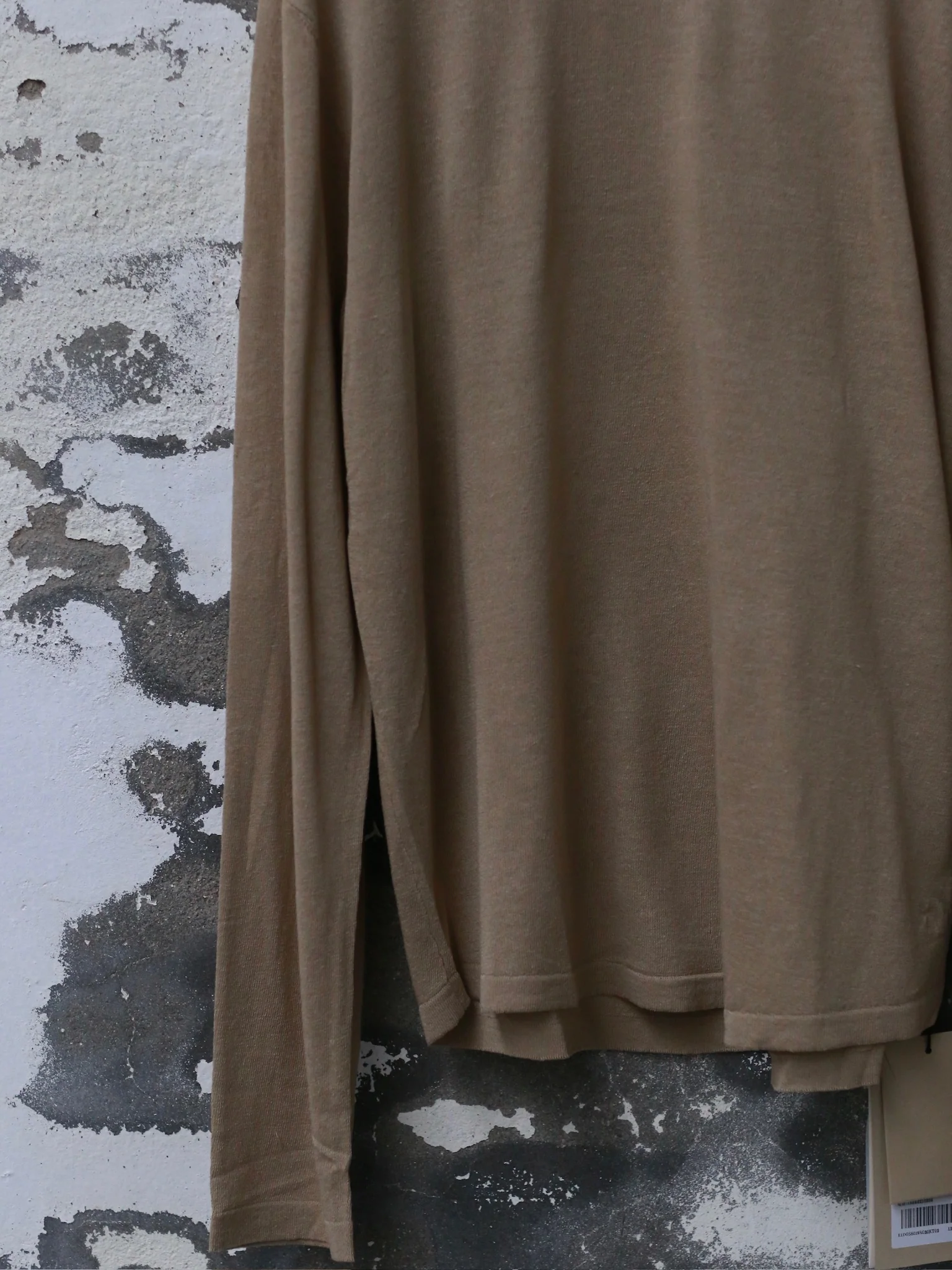 INTO THE EAST 25 Spring/Summer Grass Green Micro-transparent Sweater ITE-E1DGSS019SG20KT-CL Grass Green - Image 9