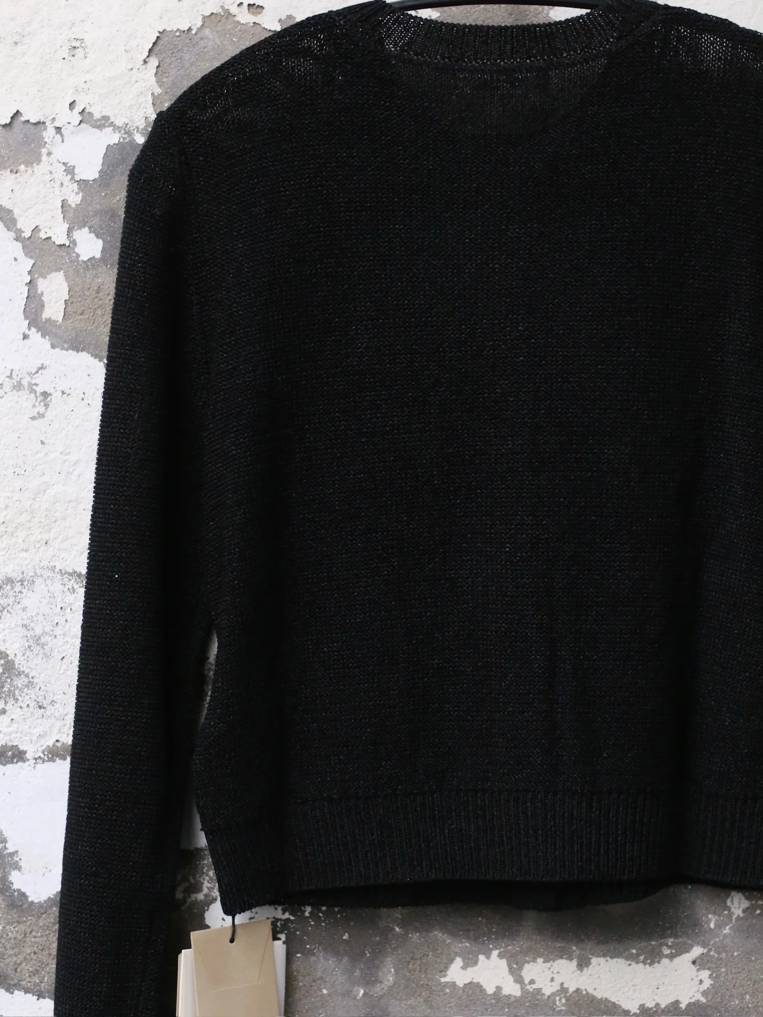 INTO THE EAST 25 Spring/Summer Horn Button Knit Cardigan ITE-E1DGSS012BL20KT-HEI Black ITE-E1DGSS007GY20KT - Image 8