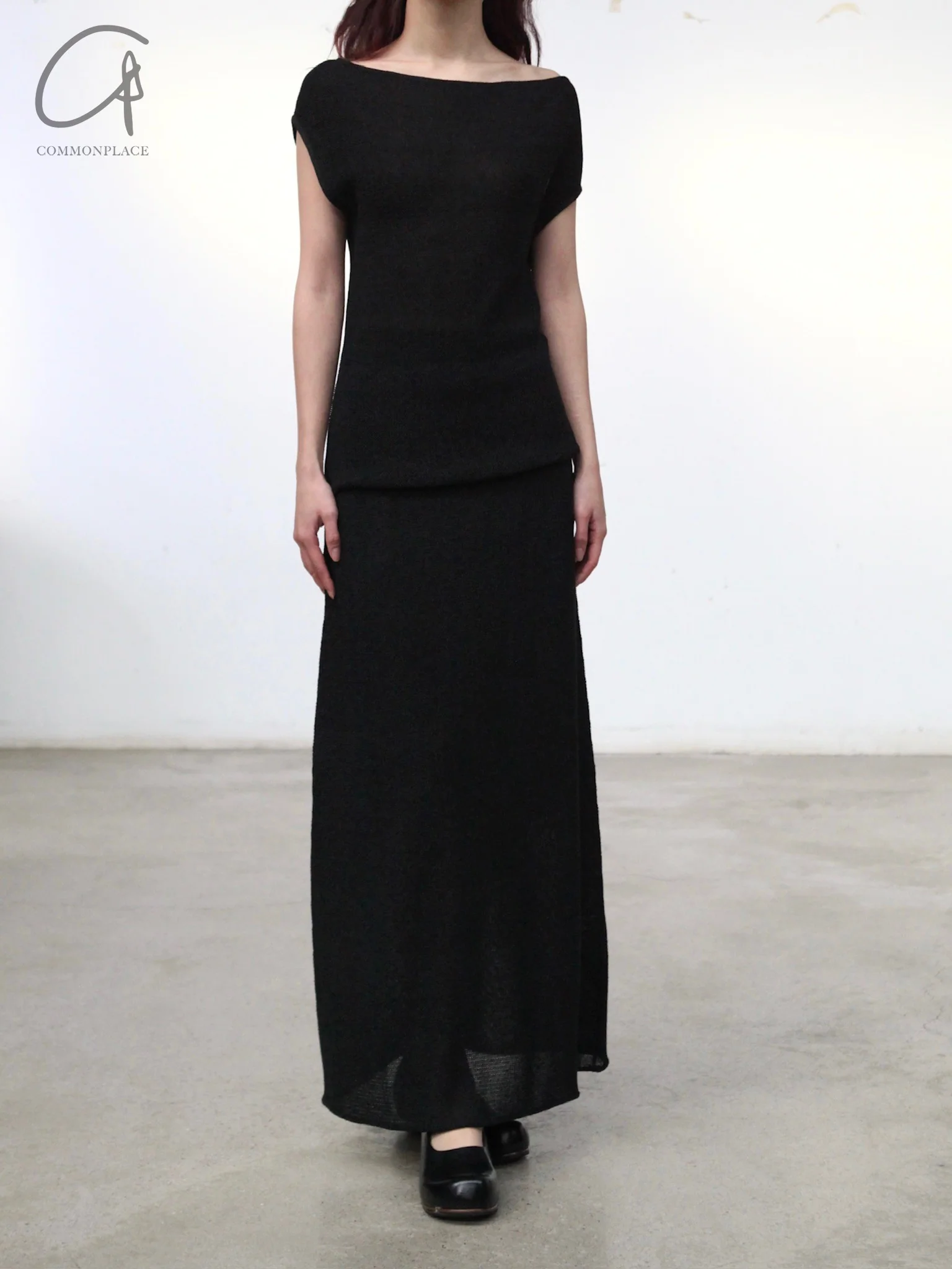 INTO THE EAST 25 Spring/Summer Knitted Straight Skirt ITE-E1DGSS016BL20SK-HEI Black ITE-E1DGSS015GY20SK - Image 11